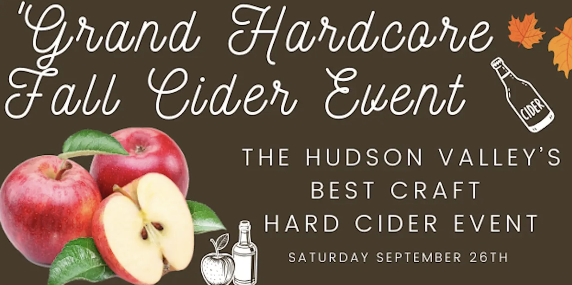 Grand Hardcore Fall Cider Tasting at Boutique Wines, Spirits &amp; Ciders