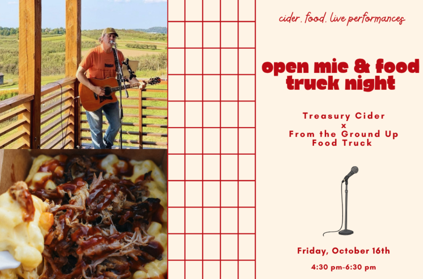 Open Mic &amp; Food Truck Night