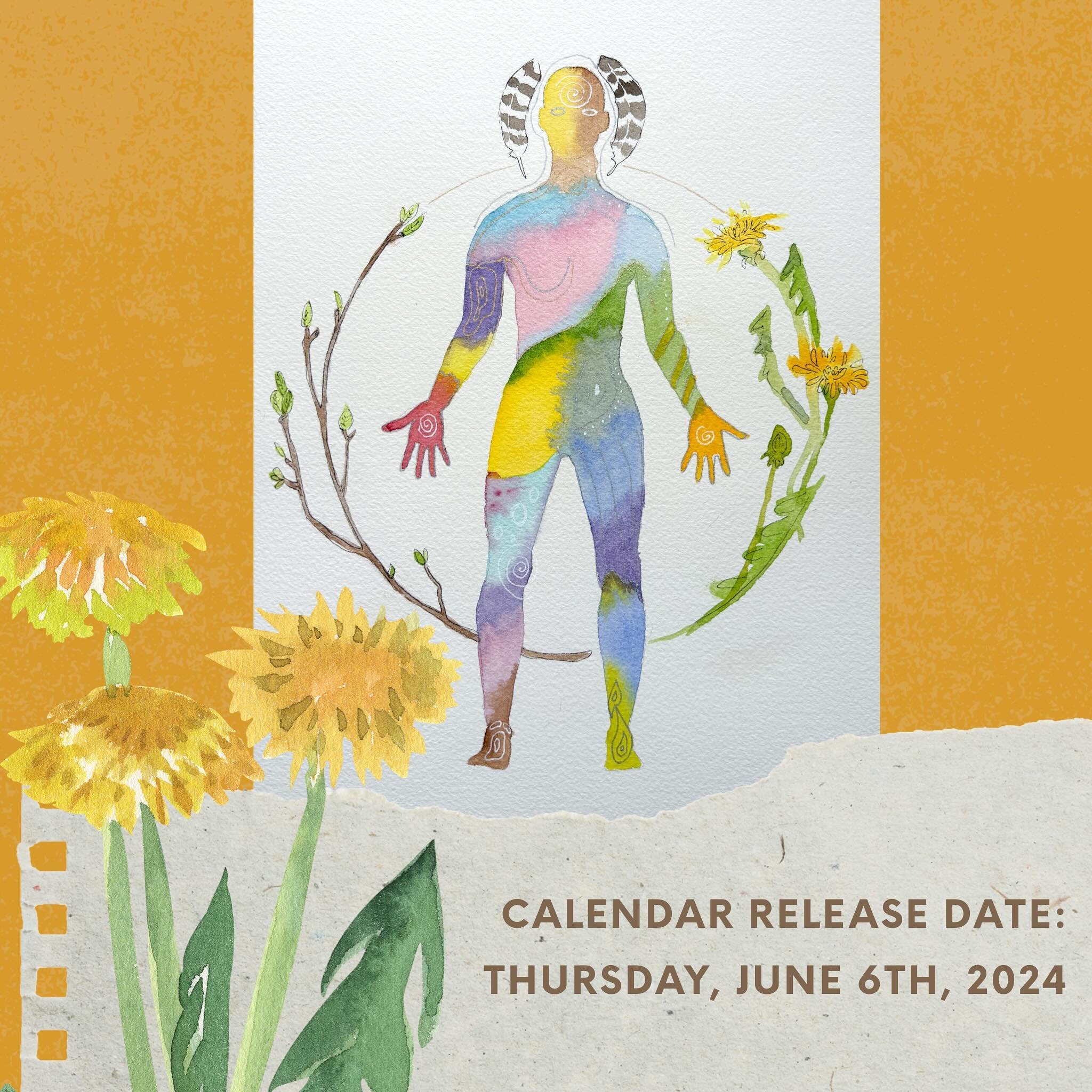 Hello, dear ones. To welcome in Summer, I&rsquo;ll be releasing the remainder of my 2024 calendar (July - December) on Thursday, June 6th. If you&rsquo;re signed up for my email notifications, you&rsquo;ll receive the link to book as soon as my calen