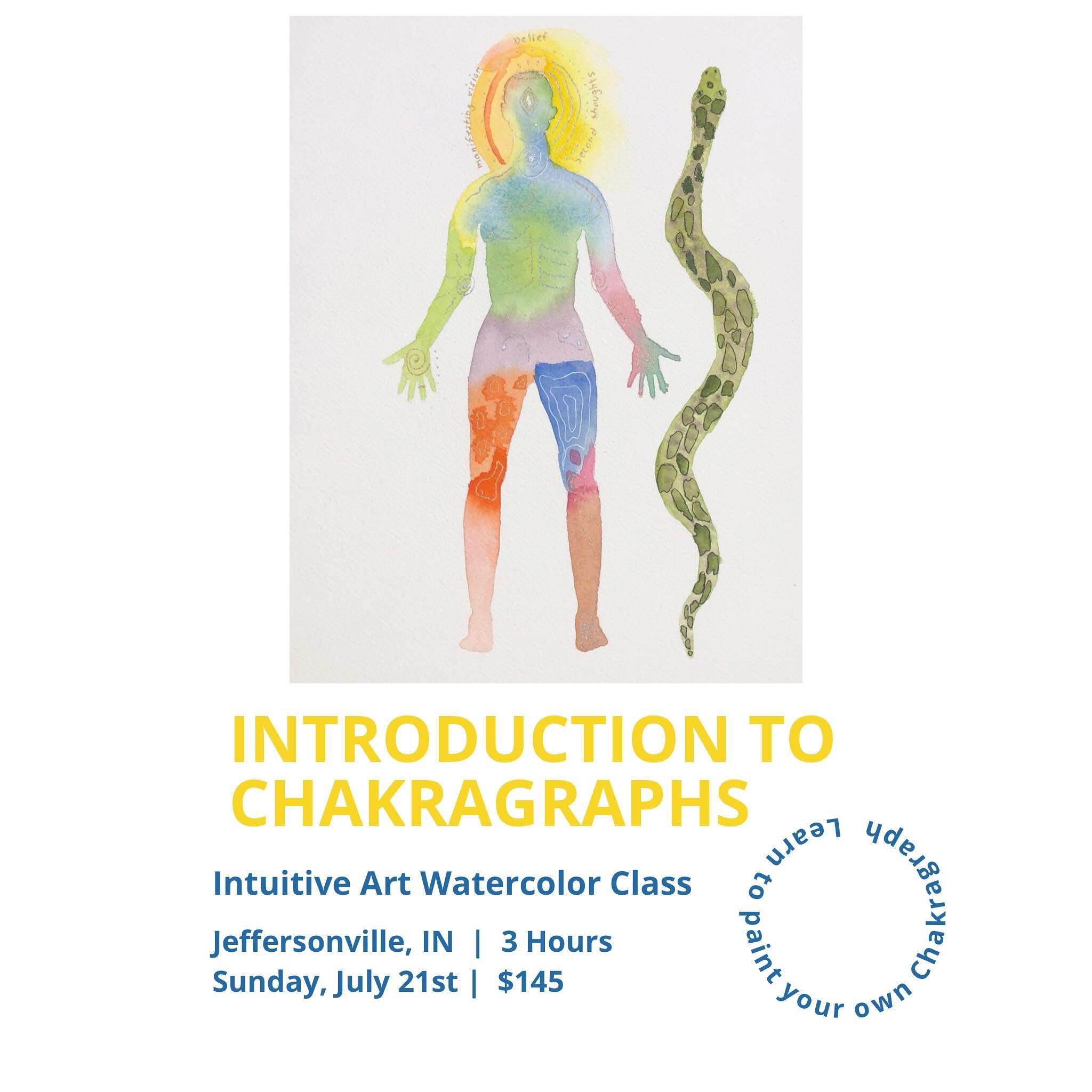 You are invited to dive deep into the immersive world of intuitive watercolor in this unique, sacred workshop where all experience levels are welcome.

The Chakragraph System is a color divination system that accurately renders the energy of the subt