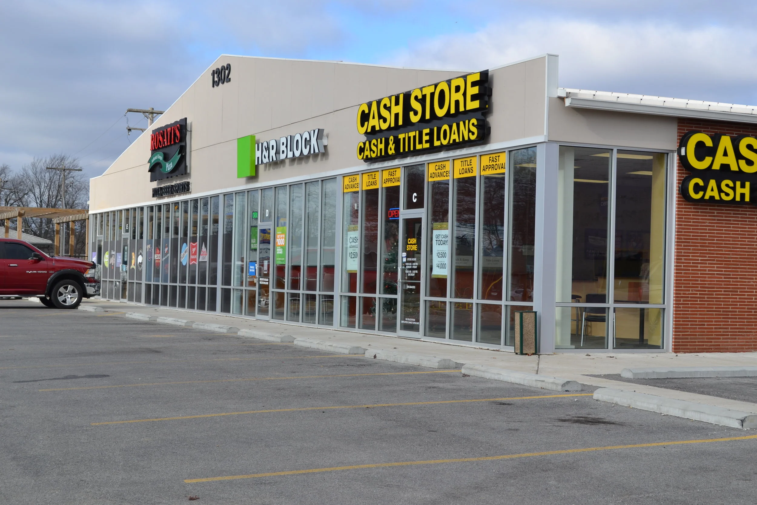 Shopping Plaza in Robinson, IL