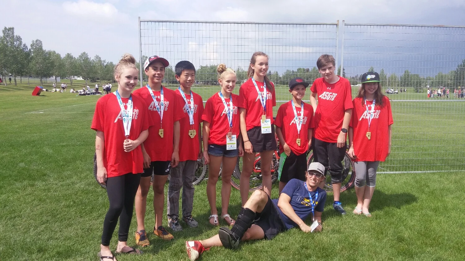 Alberta Summer Games in Leduc, Alberta. Great group of kids!
