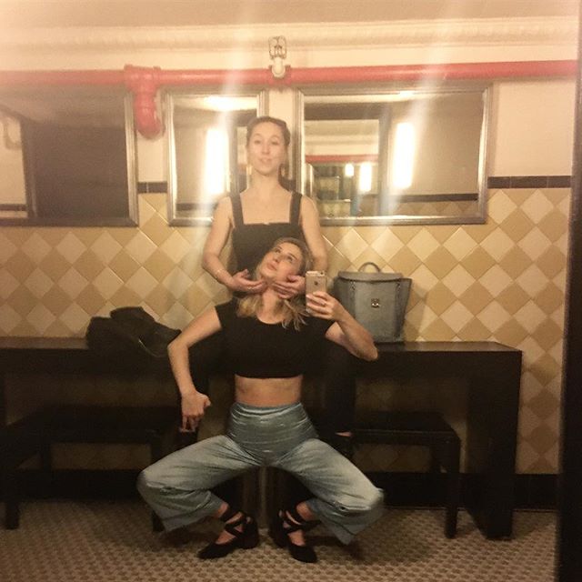 Working out some tantric sex moves with my sister.