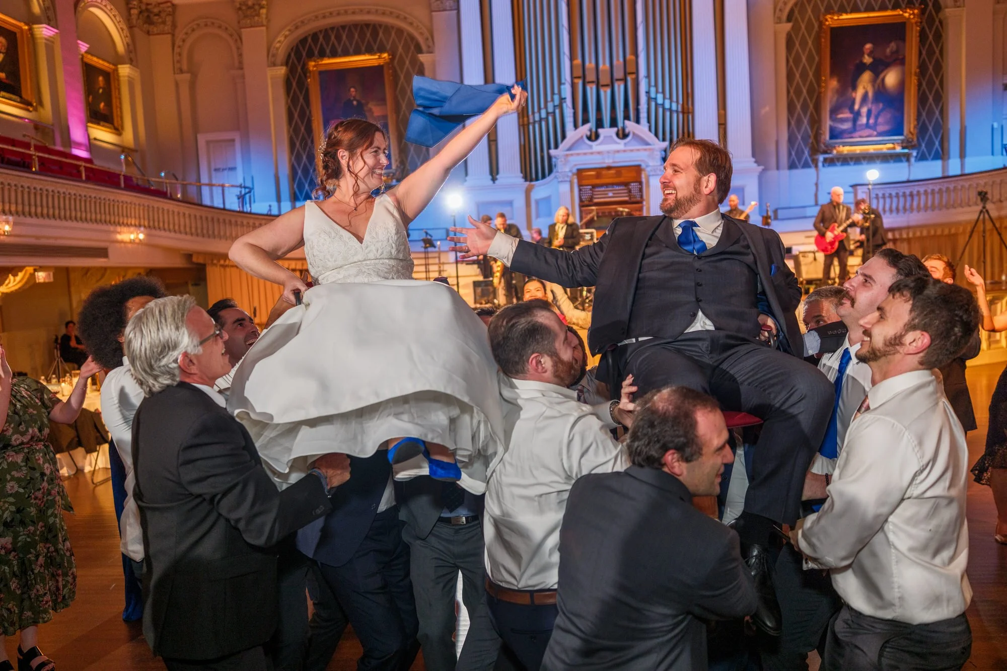 A Joyful Jewish Wedding at Mechanics Hall in Worcester, MA