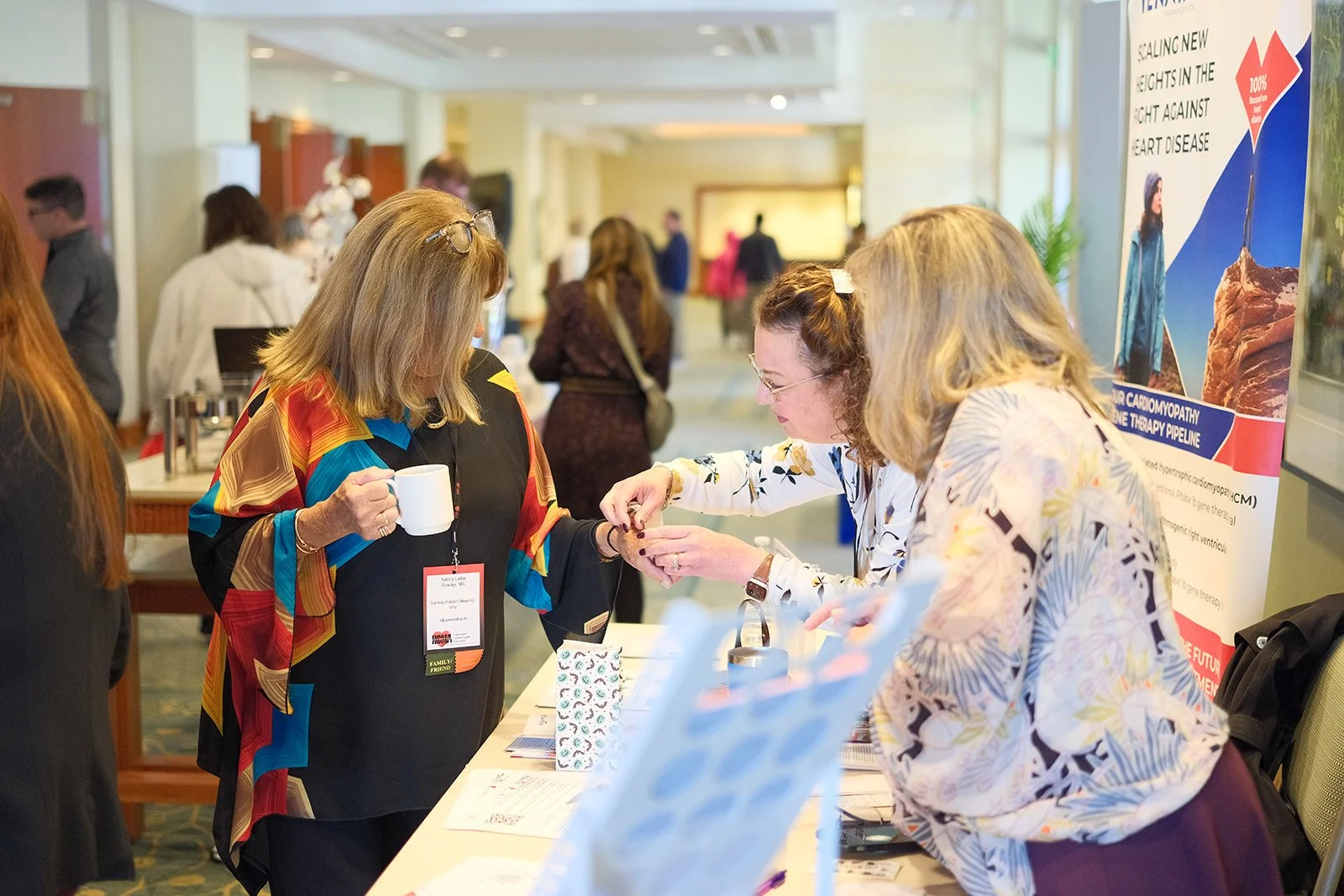 Large crowd of patients, families, and medical professionals attend the HCMA 2024 Annual Patient Meeting general session in Boston