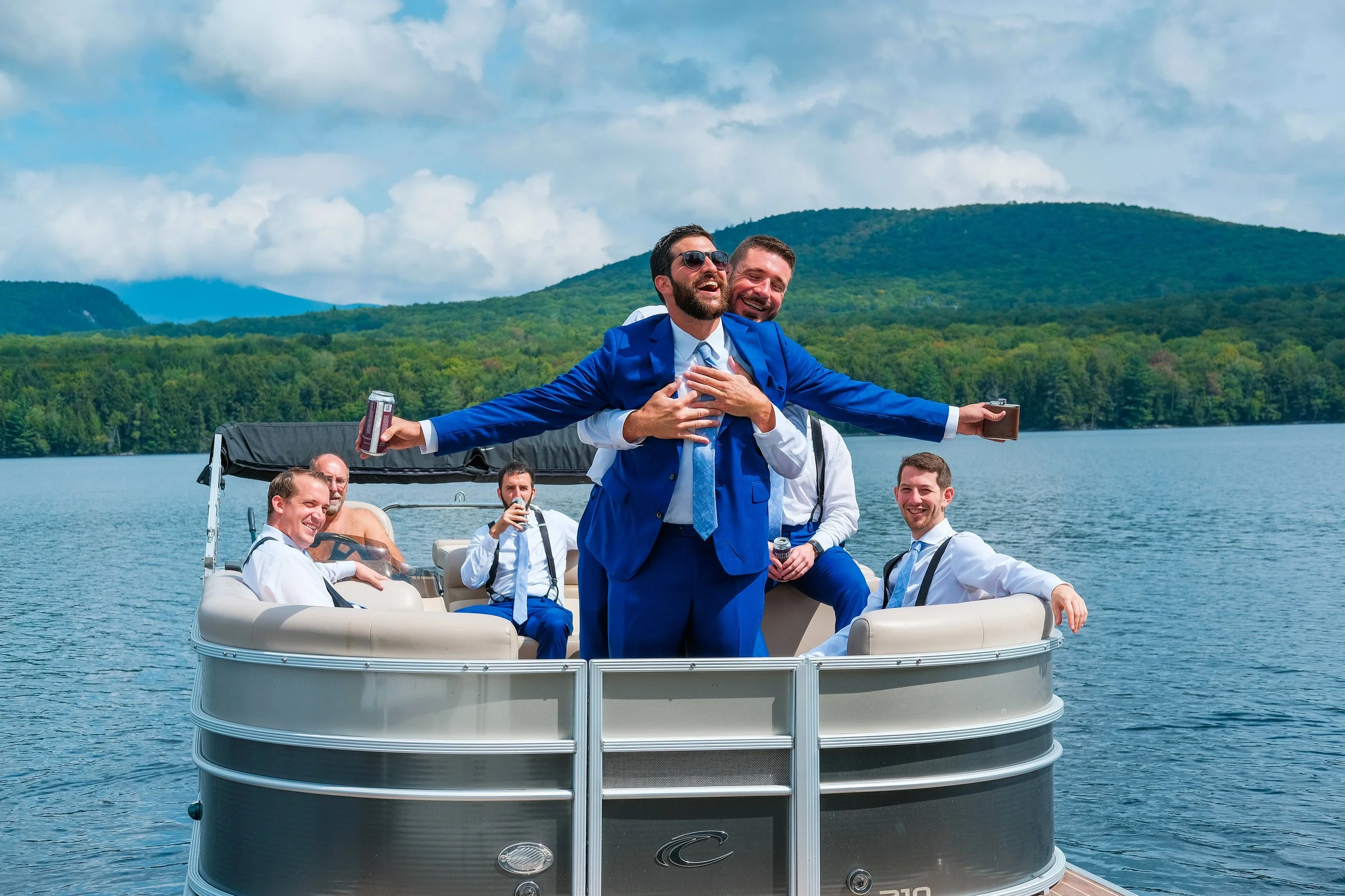 white-mountains-nh-groomsmen-pontoon-boat-lake-fun.jpg