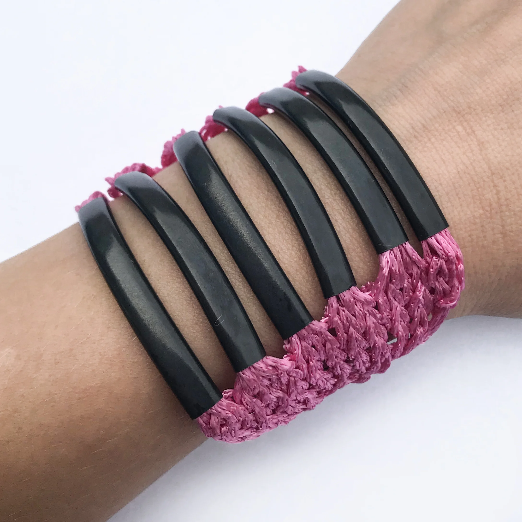 Wide Chunky Cuff - Bubble Flat .jpg