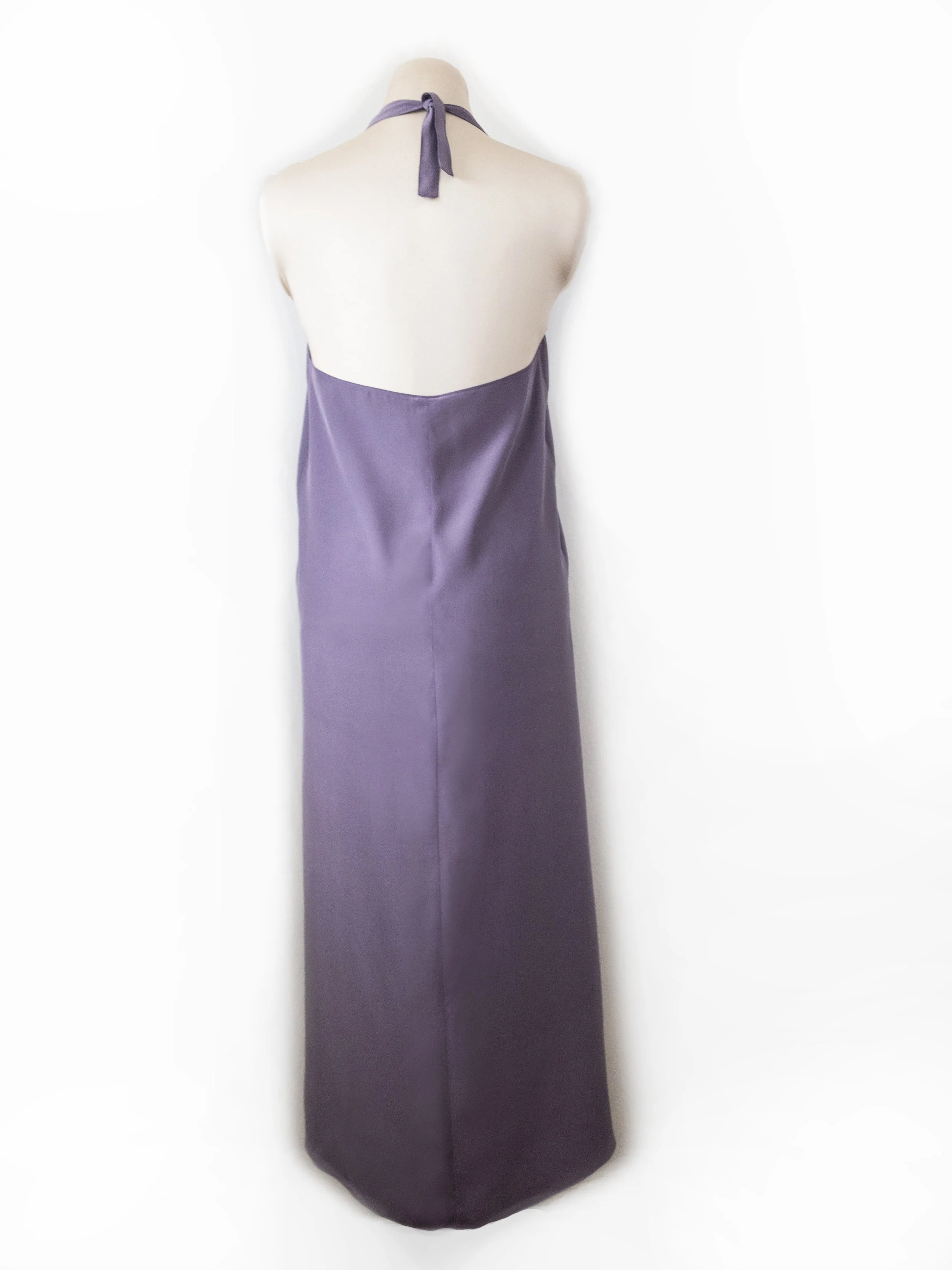 Triangle Halter Dress in Lavendar Back.jpg