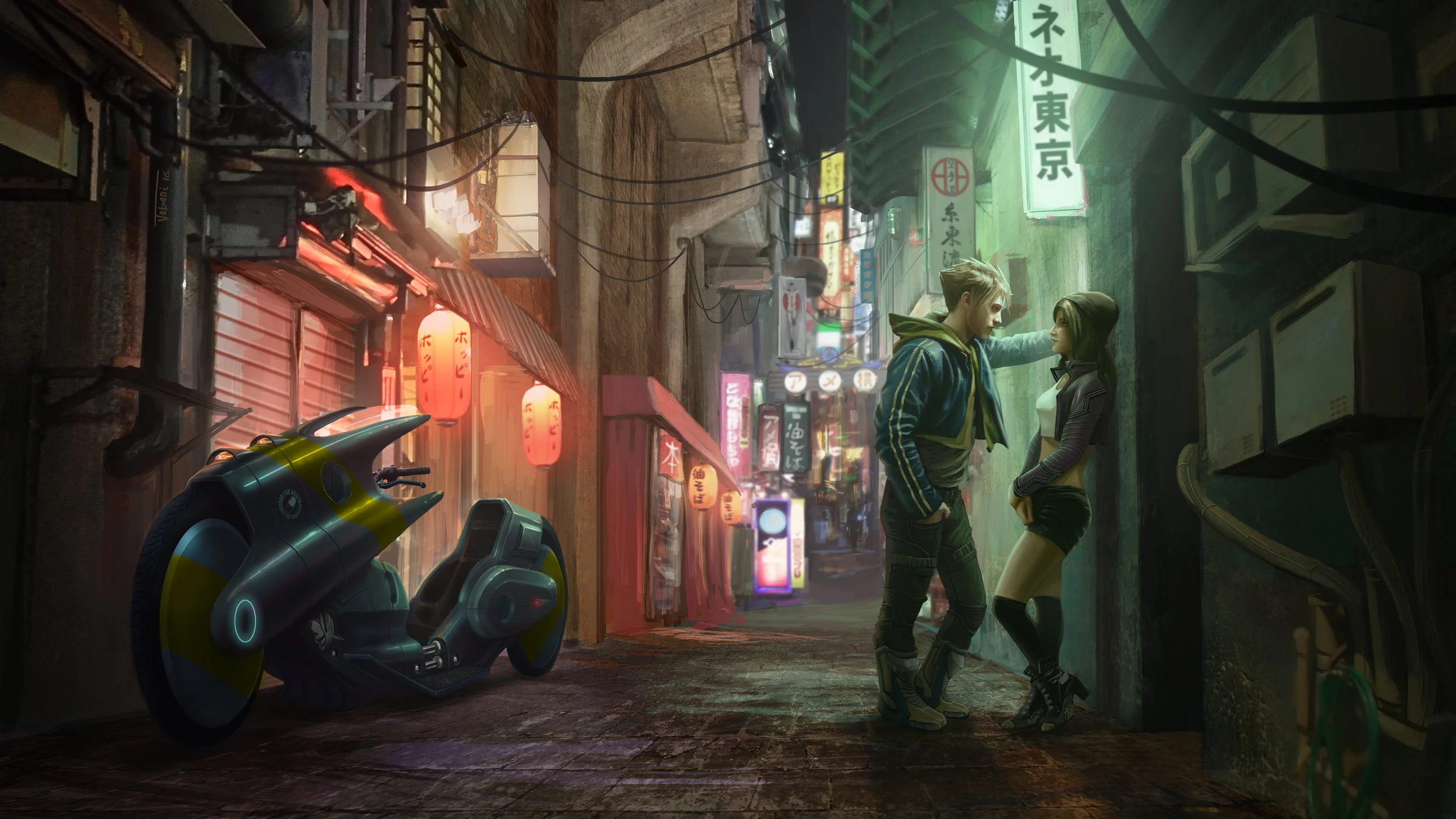 Neo Tokyo by Carlos Jobani. https://rikud0k0.deviantart.com/