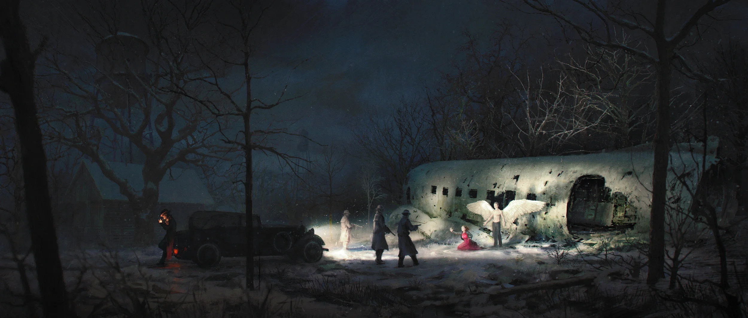 Jealousy and Misunderstanding by Pavel Kolomeyets. https://www.artstation.com/pav327