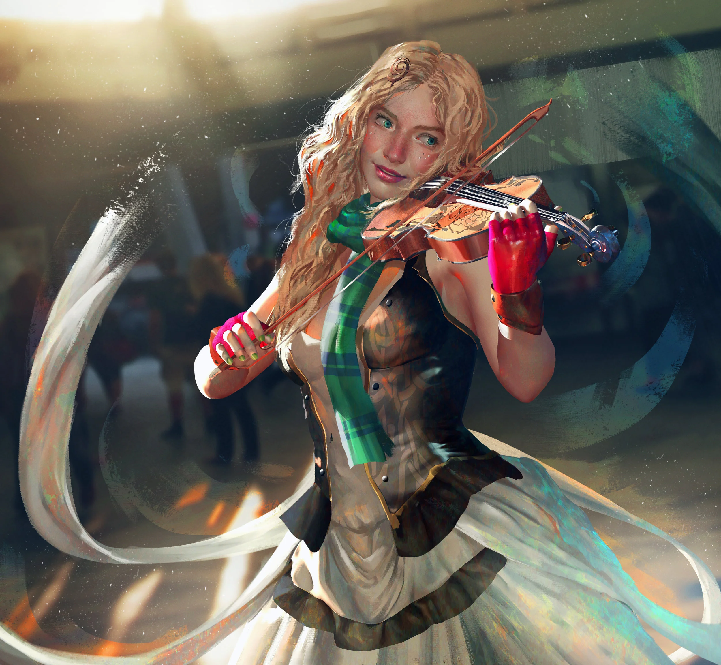Warmest Viola by Sarayu Ruangvesh. https://ron-faure.deviantart.com/