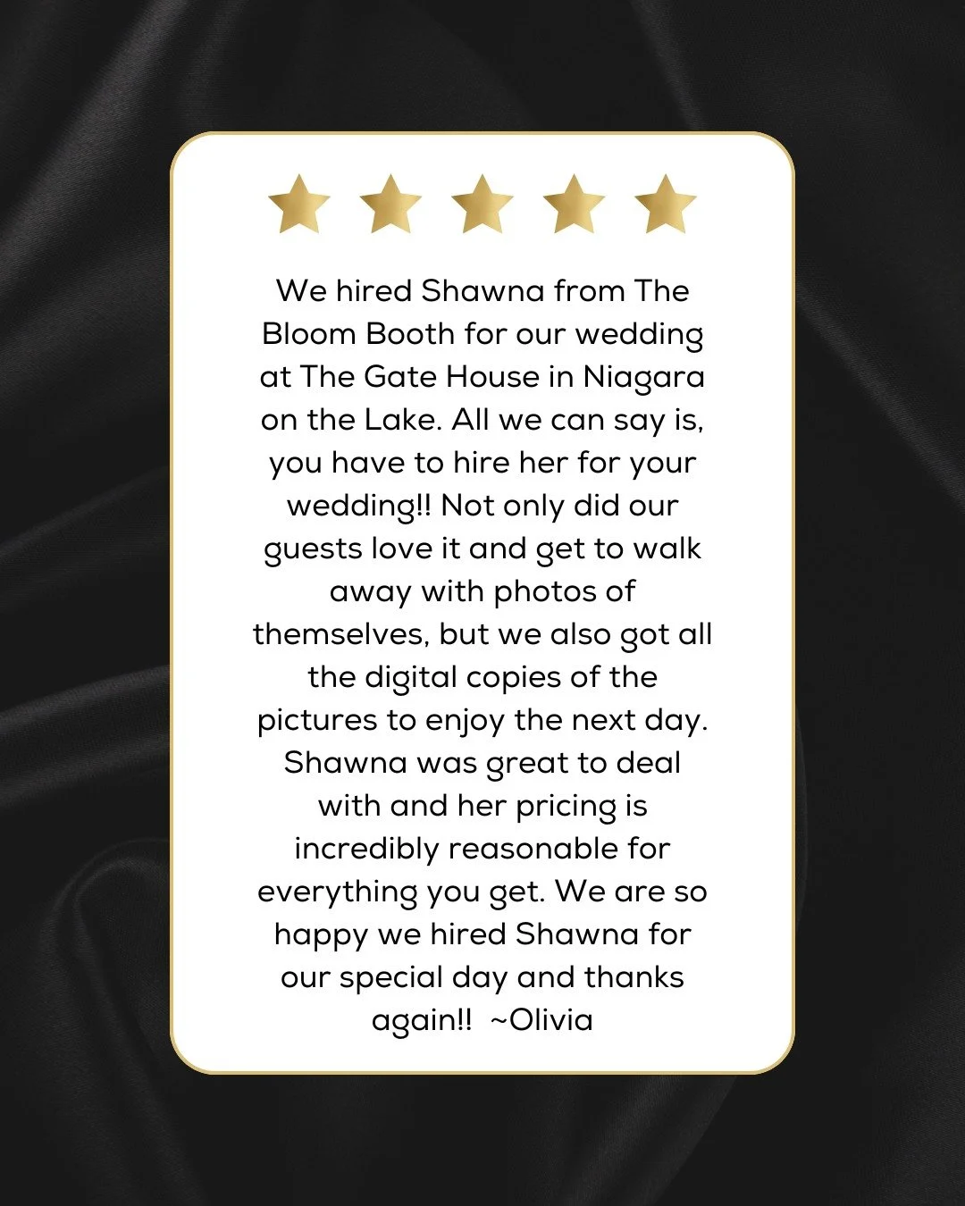 Always so grateful 💕

#grateful #photoboothfun #eventphotobooth #weddingphotobooth #photoboothrental #partyphotobooth #openairphotobooth  #photostripmagic #snapsharerepeat #niagaraphotobooth #torontophotobooth #hamiltonphotobooth #gtaphotobooth #pho