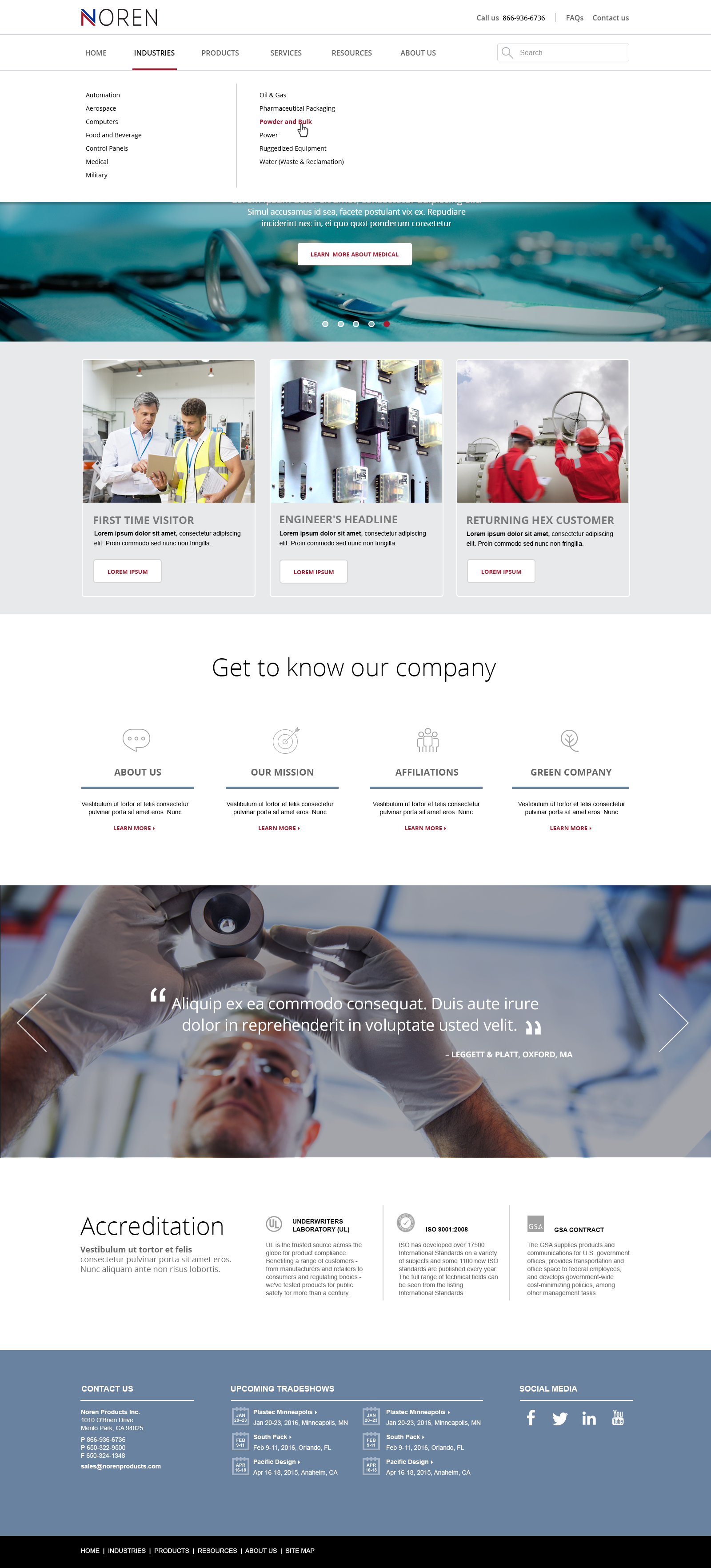 Noren_Desktop_homePage_dropDown.png