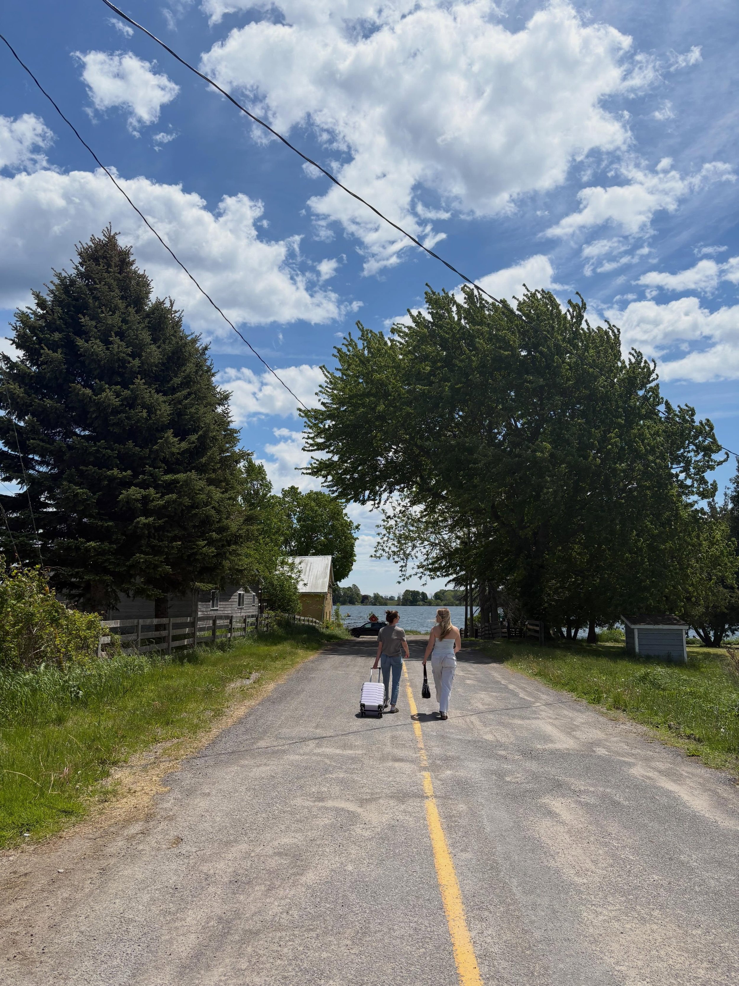 Your arrival should look a little like this! 
A dead end road with a large concrete dock! 
Our team will then pick you up and bring you to the island. 🤍 can&rsquo;t wait! See y&rsquo;all there 😉