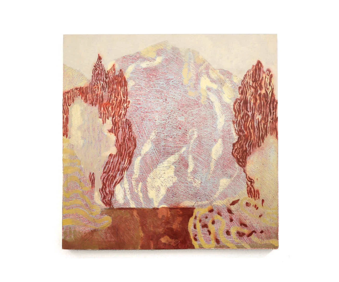 Le Cap, oil on board, 2016