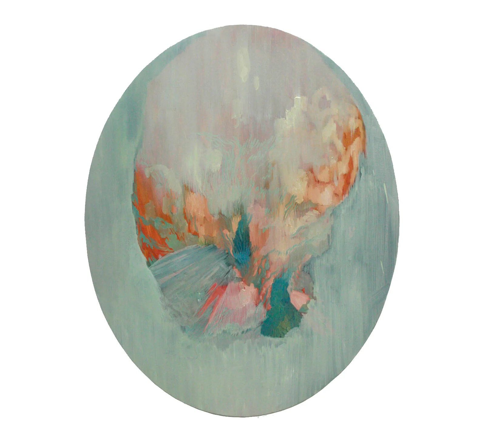 La Soufriere, oil on canvas, 2013