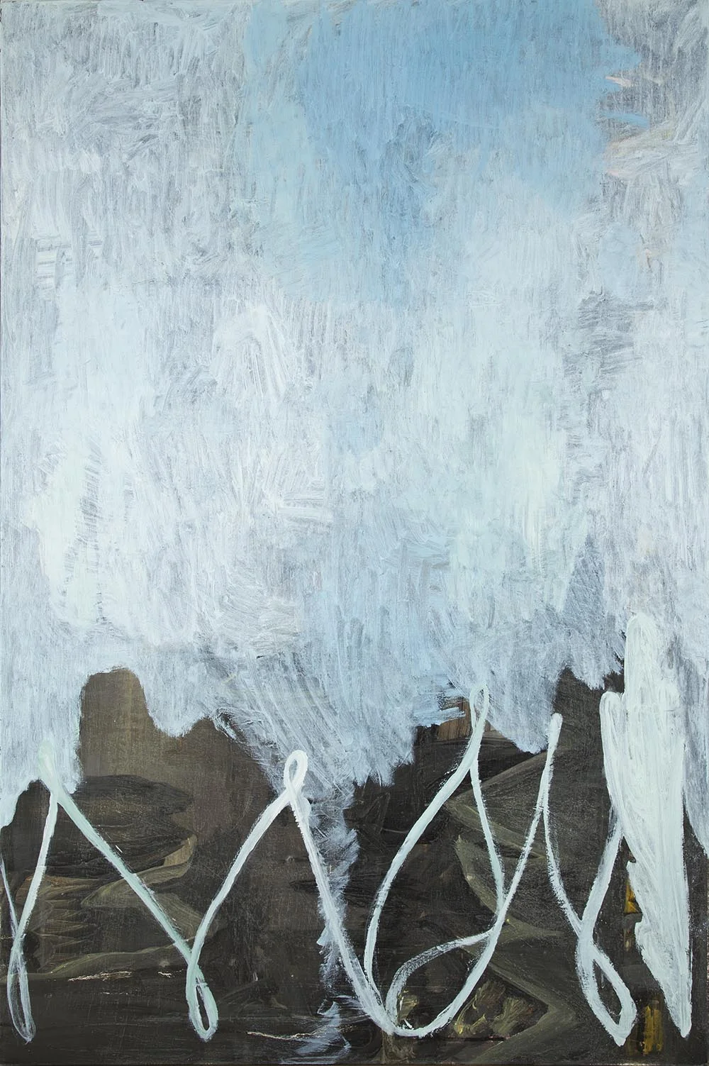Parque Del Oeste ii oil on linen 2018 121 x 81cm
