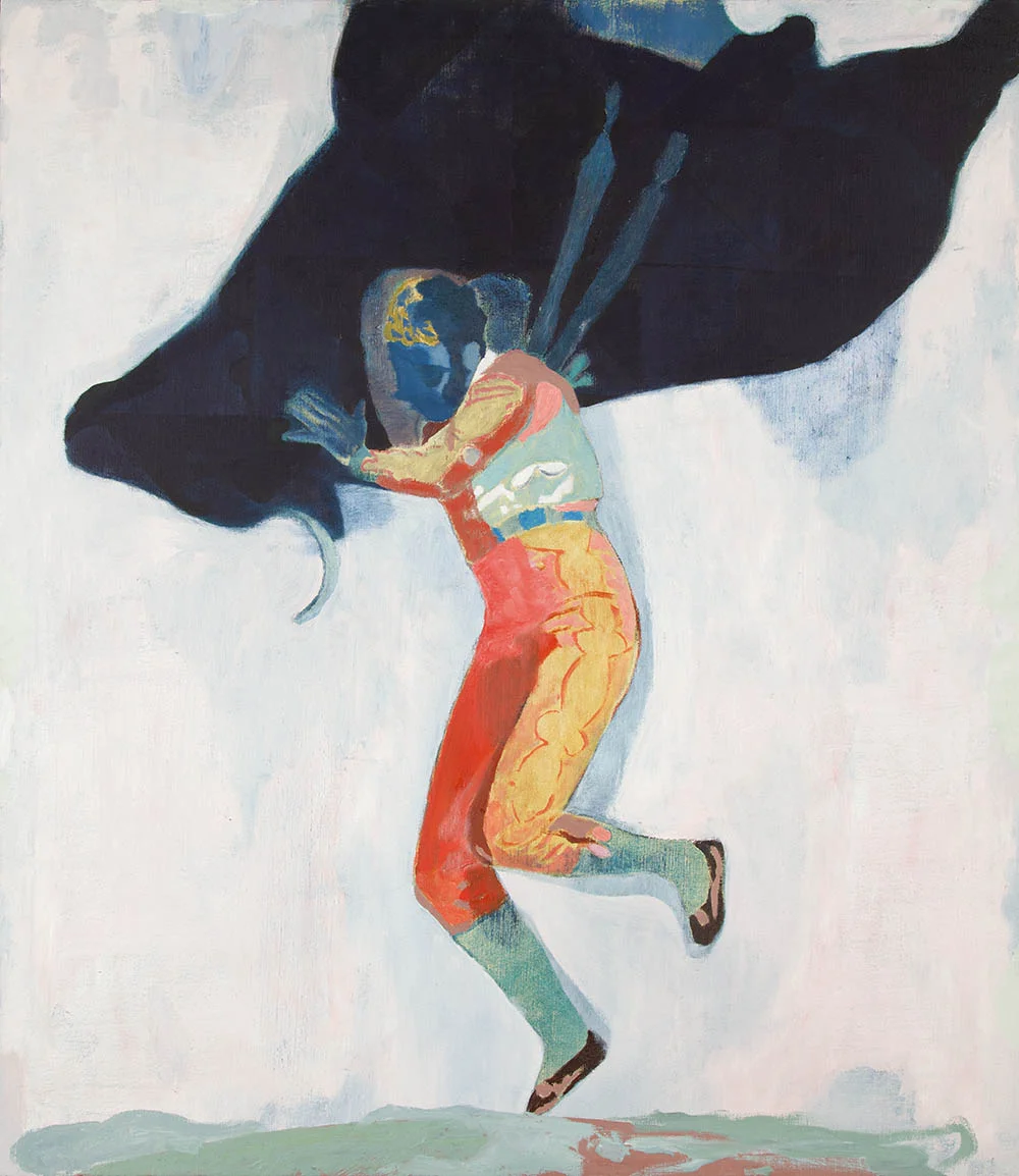 Padilla y La Torro oil on linen 2017 93 x 82cm