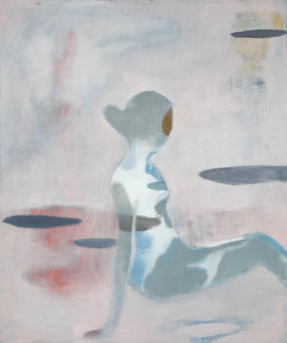 Pisciña Manaña oil on linen 2018 57 x 48cm