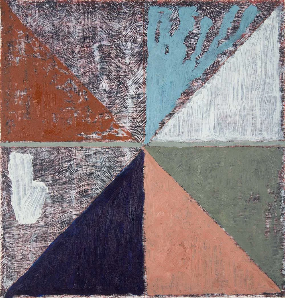Spraoi oil on panel 2017 37 x 36cm