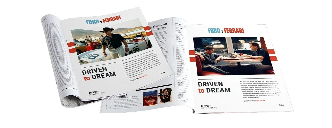 Ford v Ferrari- Print Ad