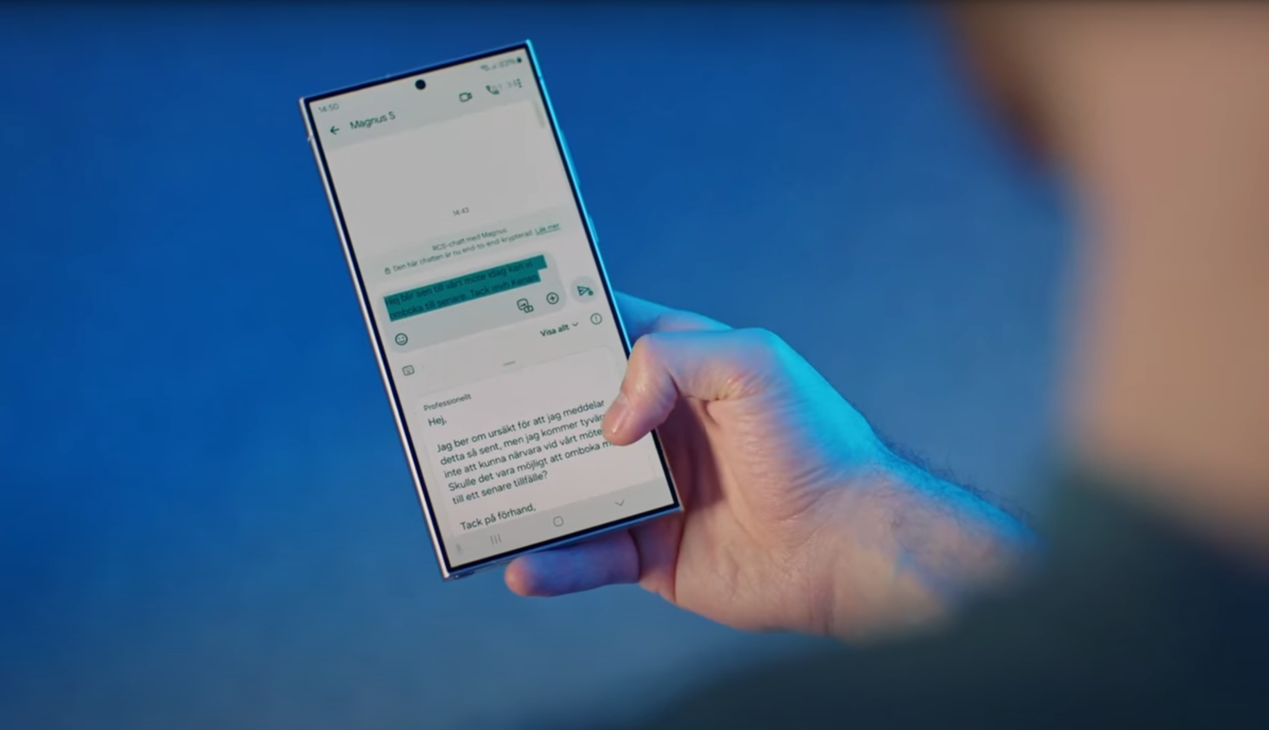 Hands on med Samsung 