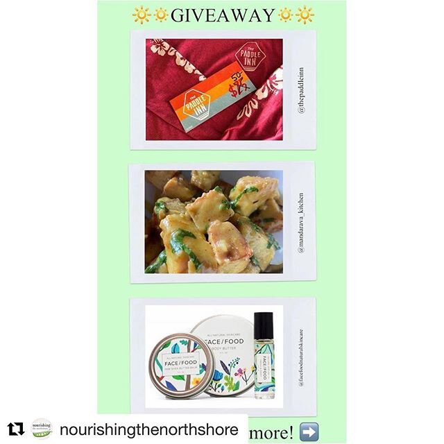 Visit @nourishingthenorthshore to win a chance for these great prizes! $10 donation for a great cause