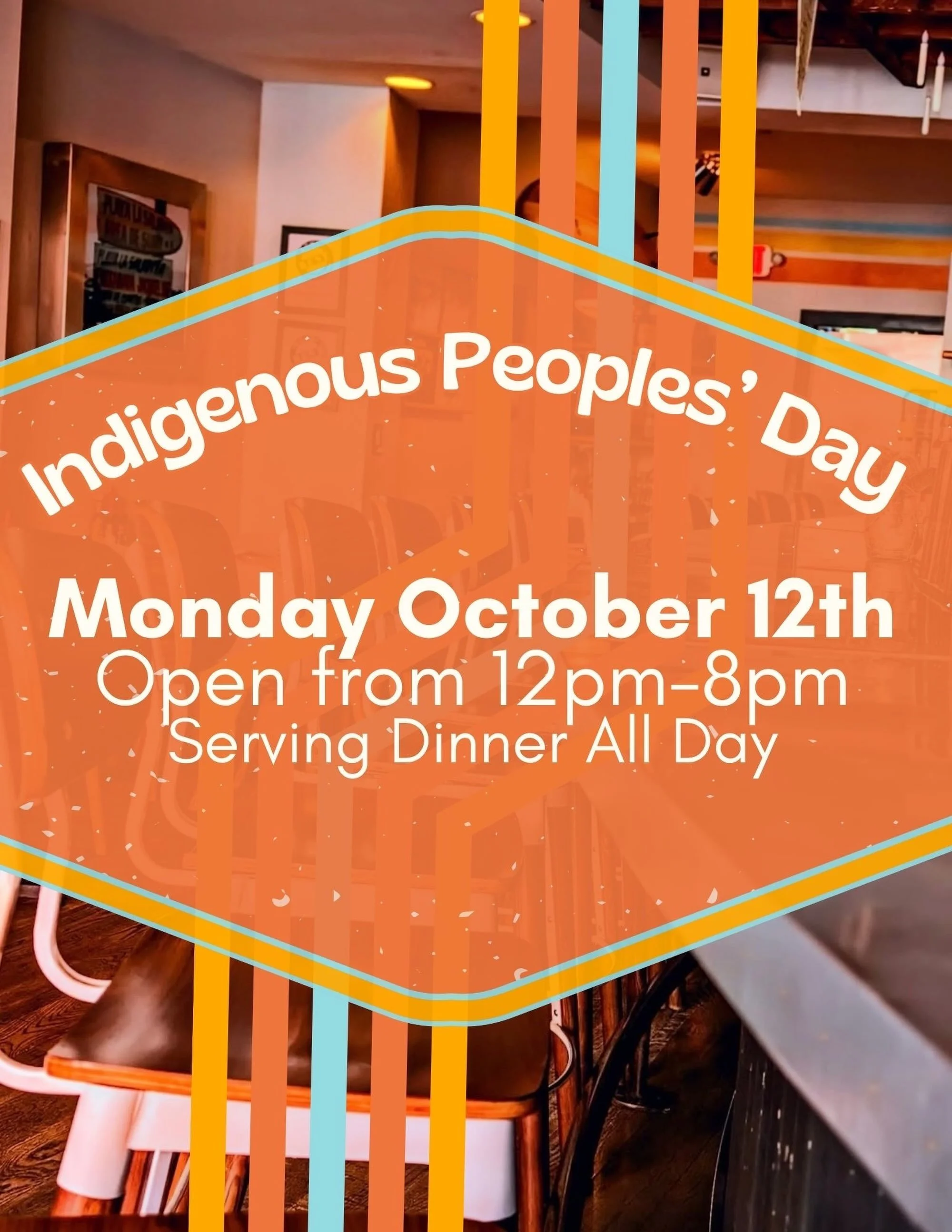 We&rsquo;re open today from 12pm-8pm! We will be serving our new dinner menu all day, so come try something new!