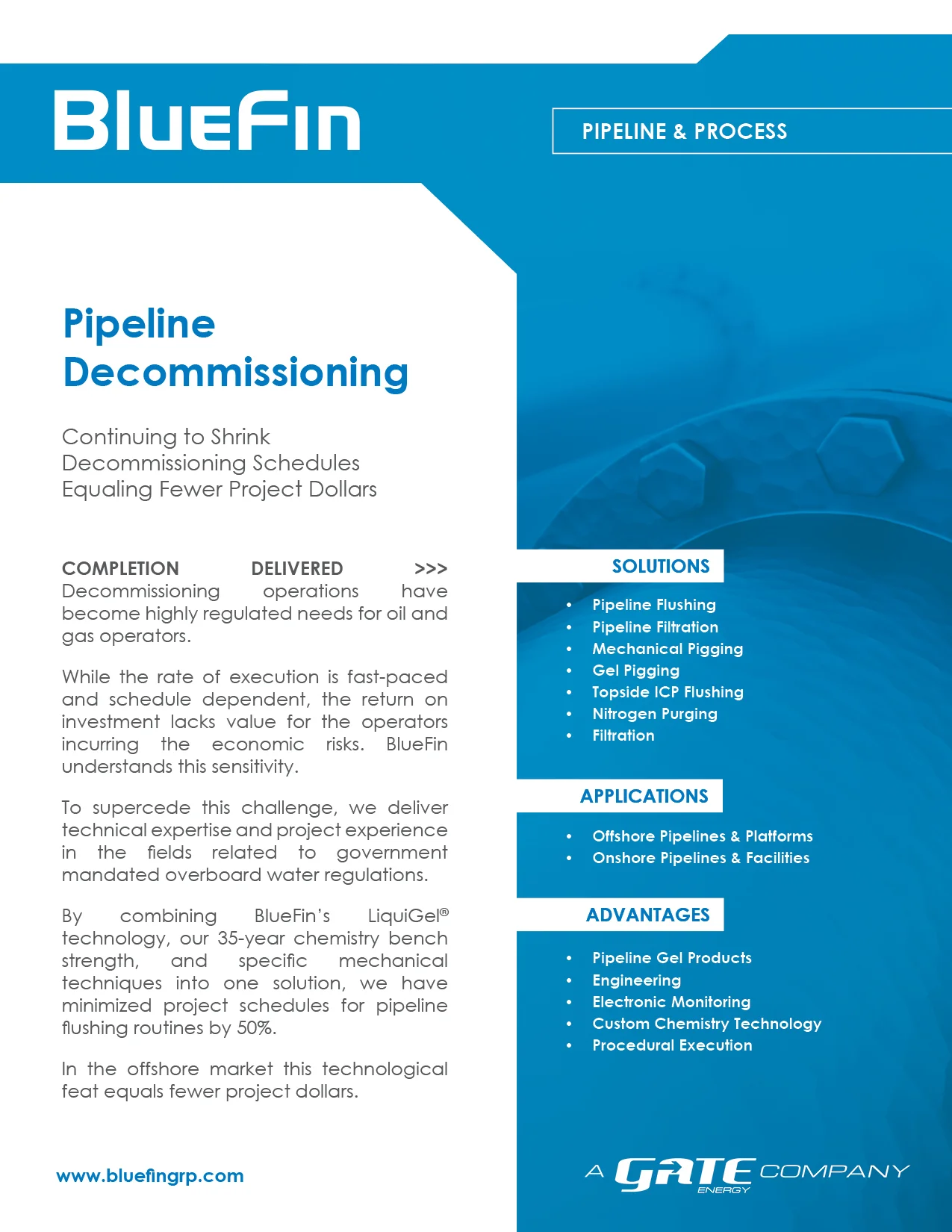 Pipeline Decommissioning