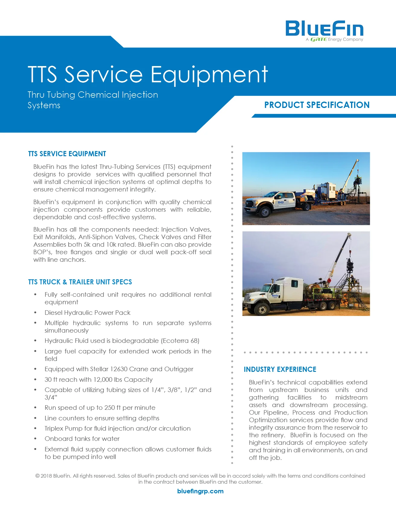 TTS Service Equipment
