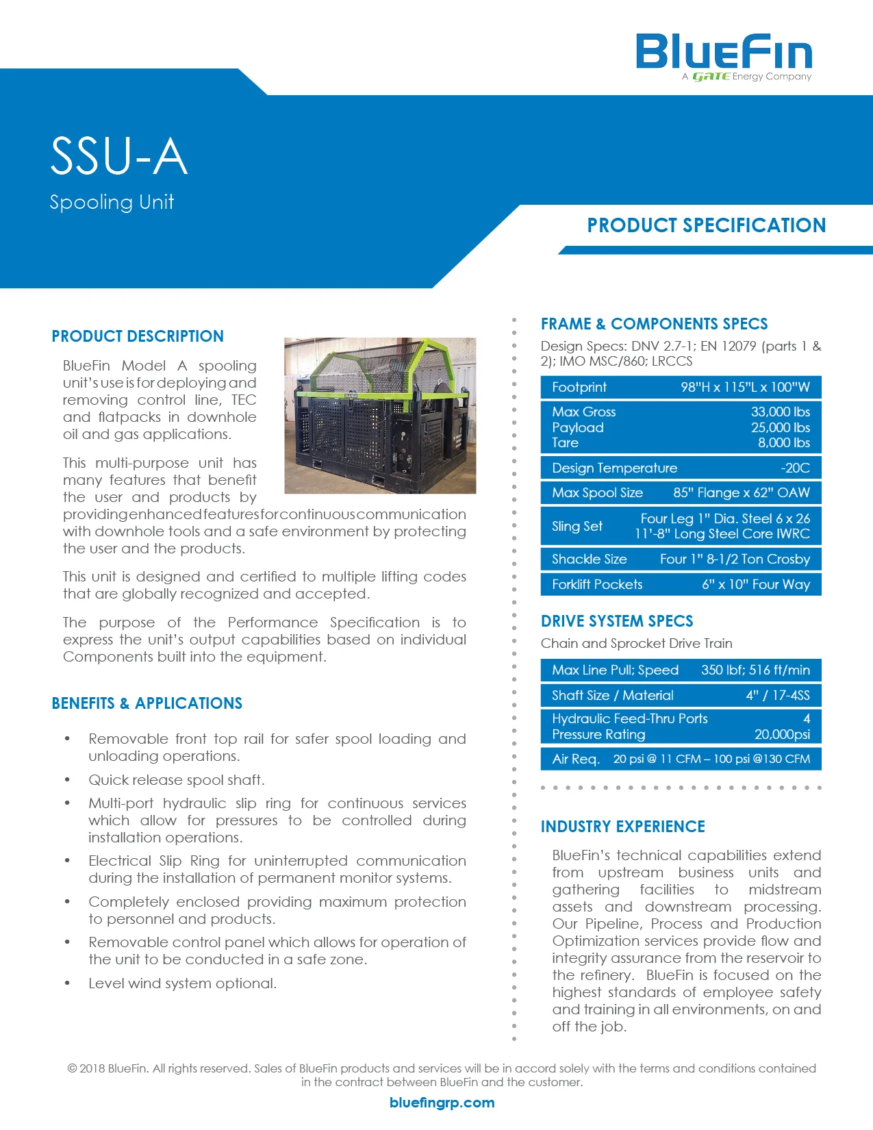 SSU-A: Spooling Unit