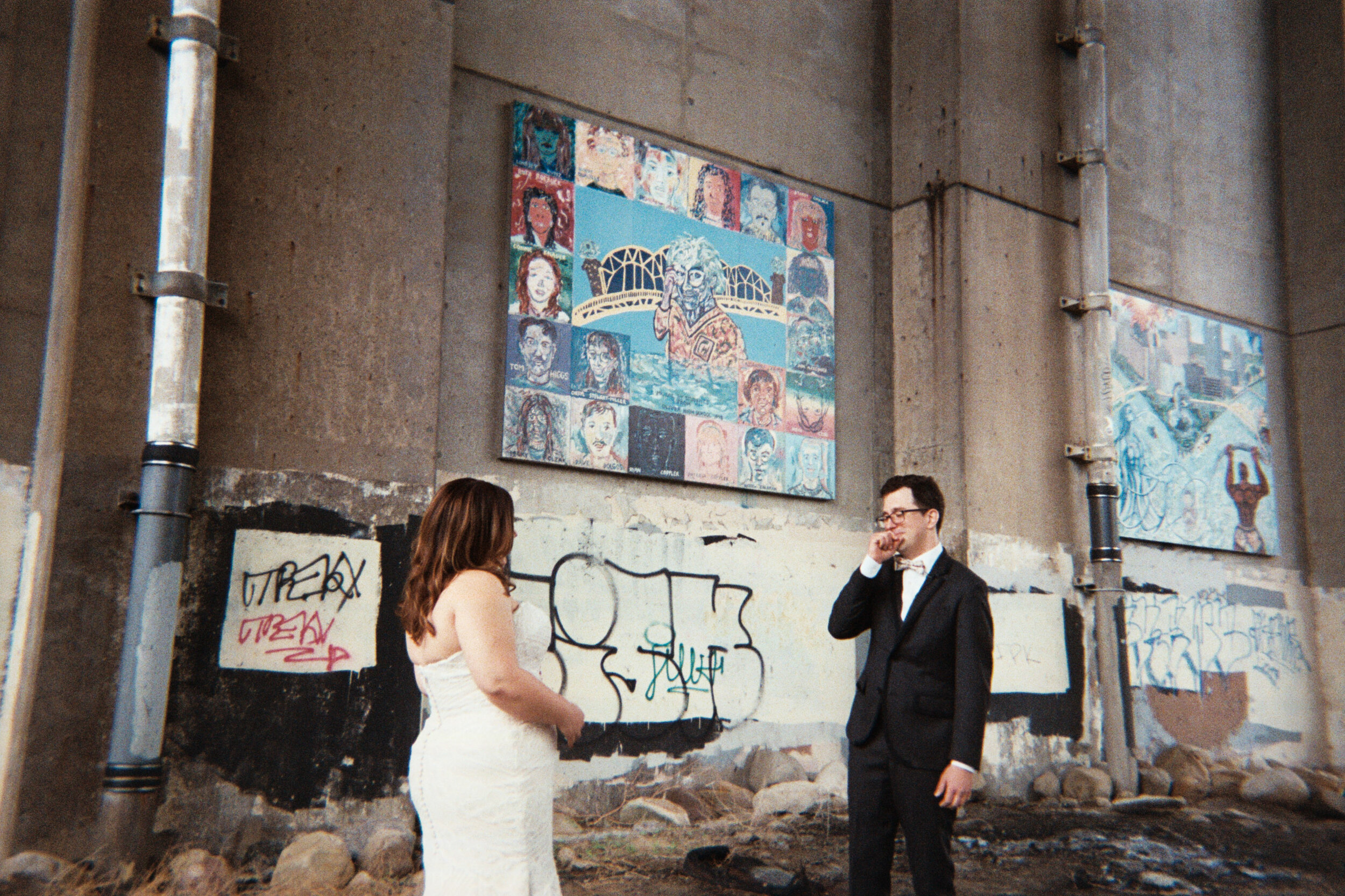 Pittsburgh NYC Film Wedding Photographer - Rat Lab - Lawrenceville - Stephanie Dave84.jpg