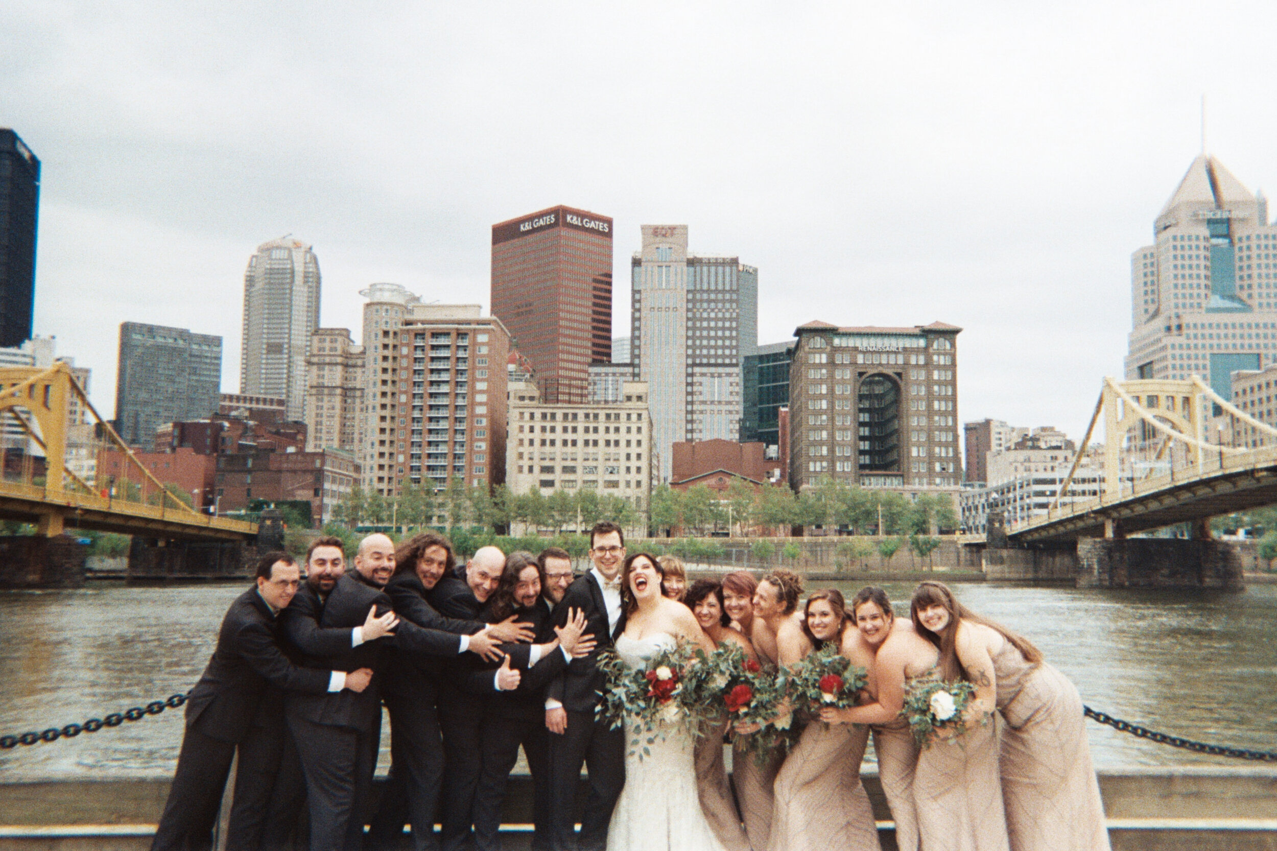 Pittsburgh NYC Film Wedding Photographer - Rat Lab - Lawrenceville - Stephanie Dave103.jpg