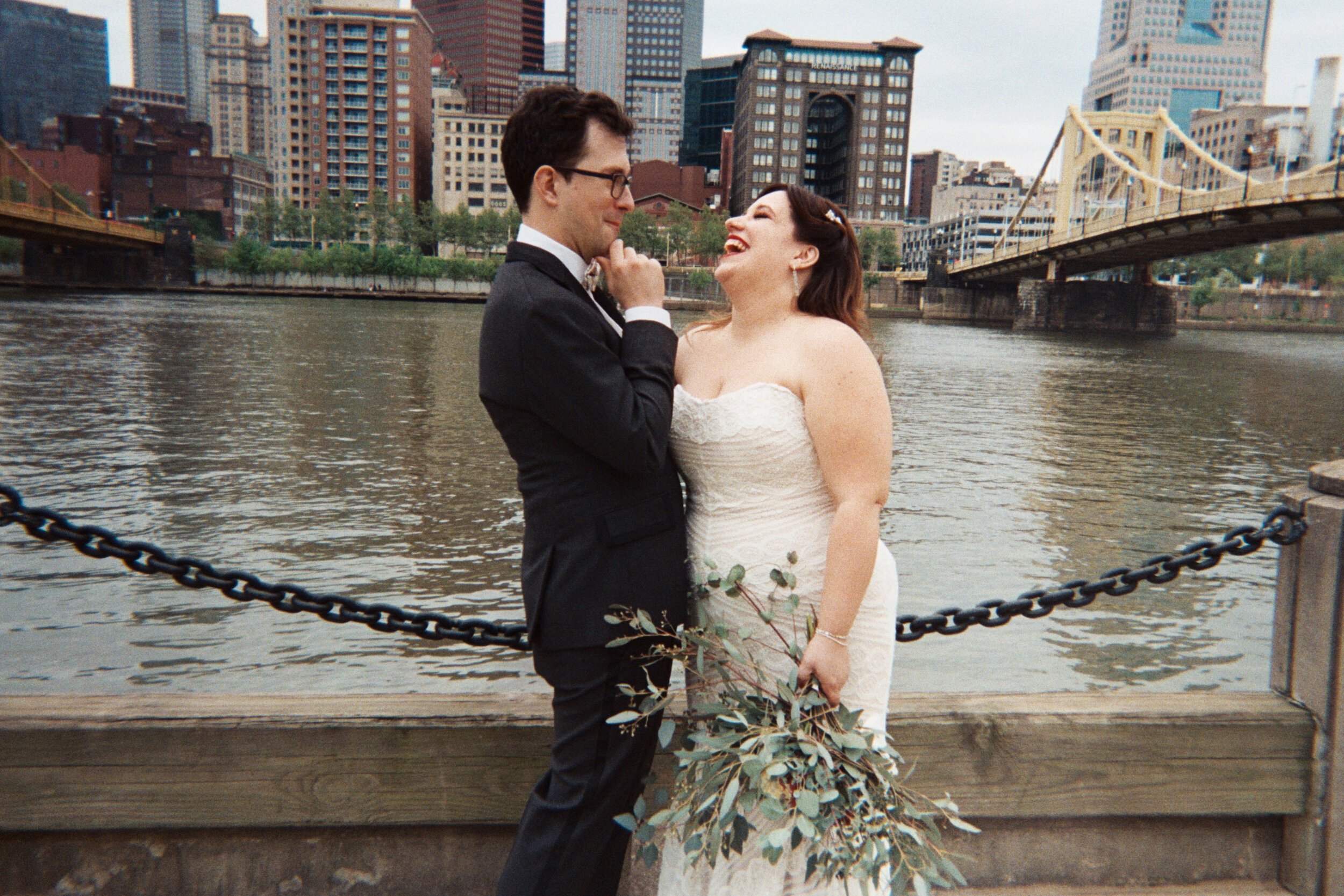 Pittsburgh NYC Film Wedding Photographer - Rat Lab - Lawrenceville - Stephanie Dave127.jpg