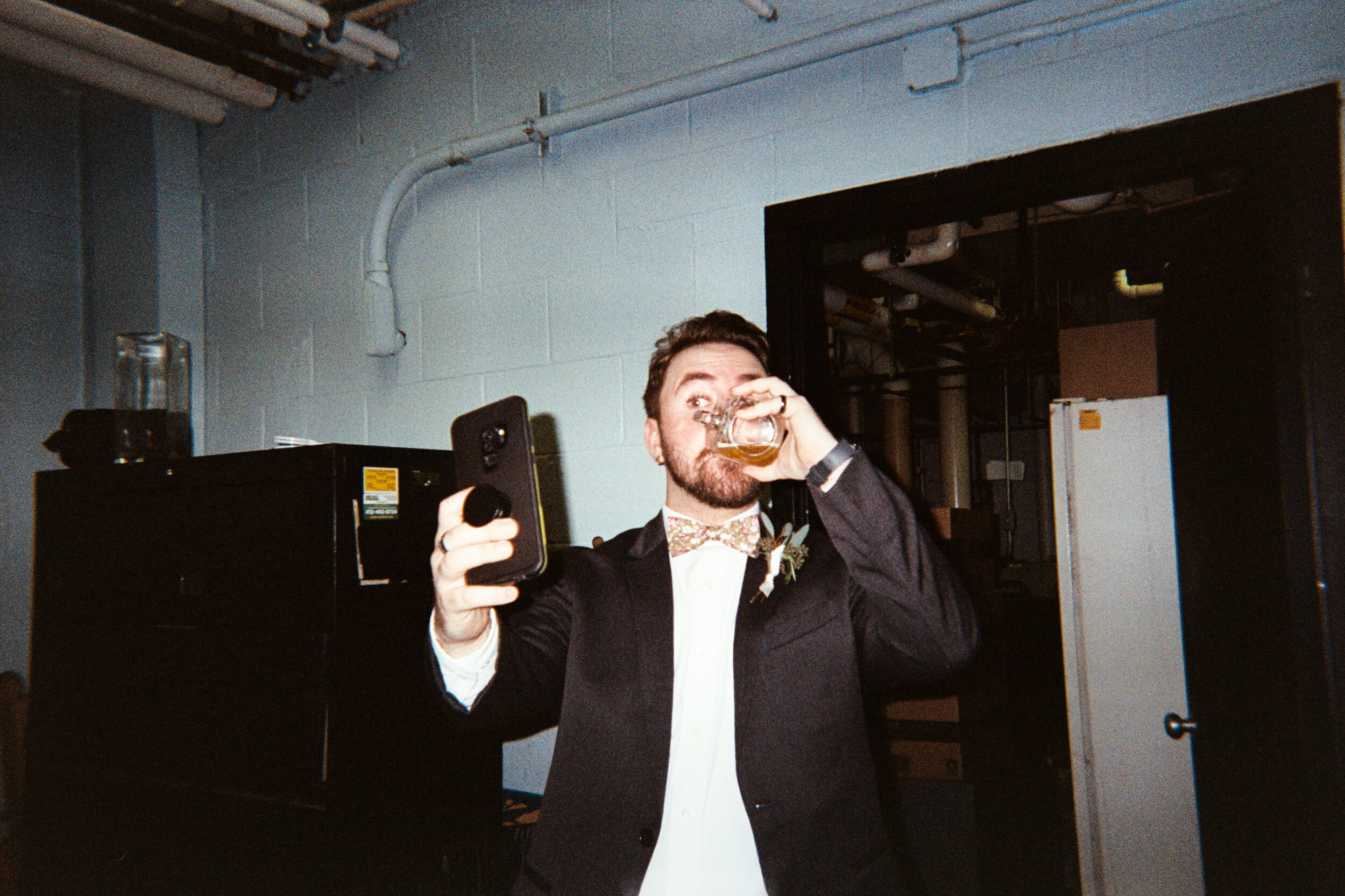Pittsburgh NYC Film Wedding Photographer - Rat Lab - Lawrenceville - Stephanie Dave262.jpg