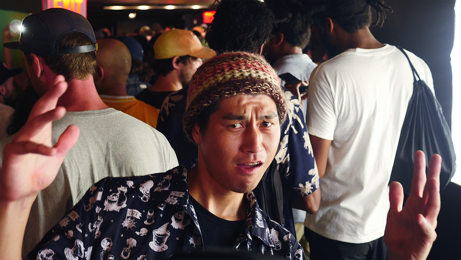 Hiroki Muraoka came all the way from Japan. Congrats on his new pro status for Traffic. 