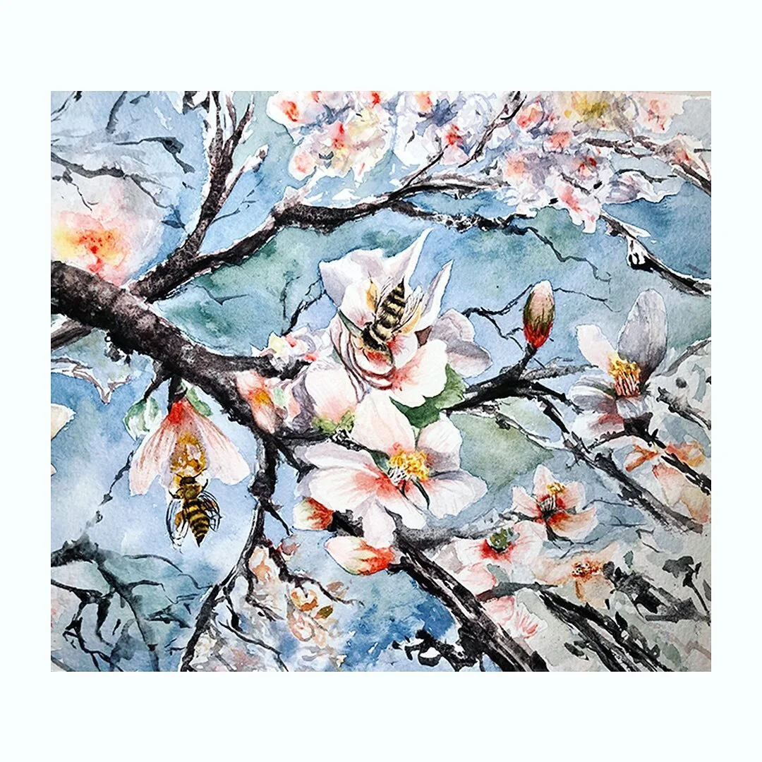 One warm day in New York and I&rsquo;m ready for more

 #watercolor