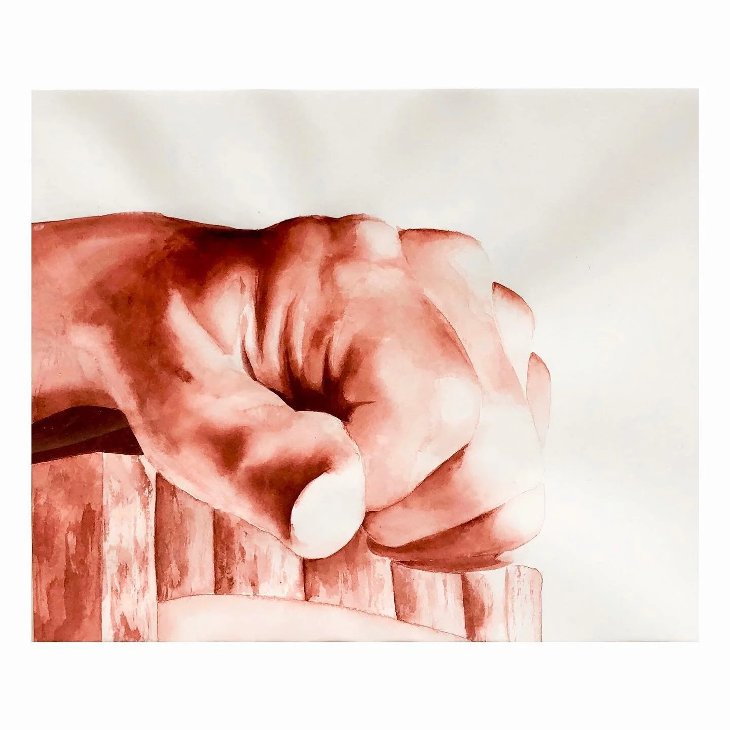 If anyone can guess what / who I painted here (hint - statue), I&rsquo;ll be 👏🏻👏🏻👏🏻