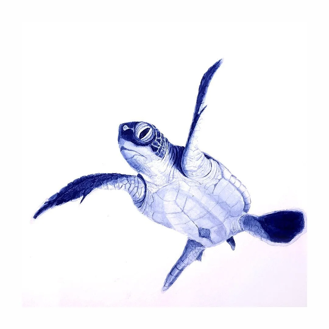 My old friend; my first painting with &ldquo;real&rdquo; paper and brushes, which kept me up one bizarre night five years ago, and opened me to the crazy thought that maybe I could paint. Didn&rsquo;t realize then that it would become a big part of m