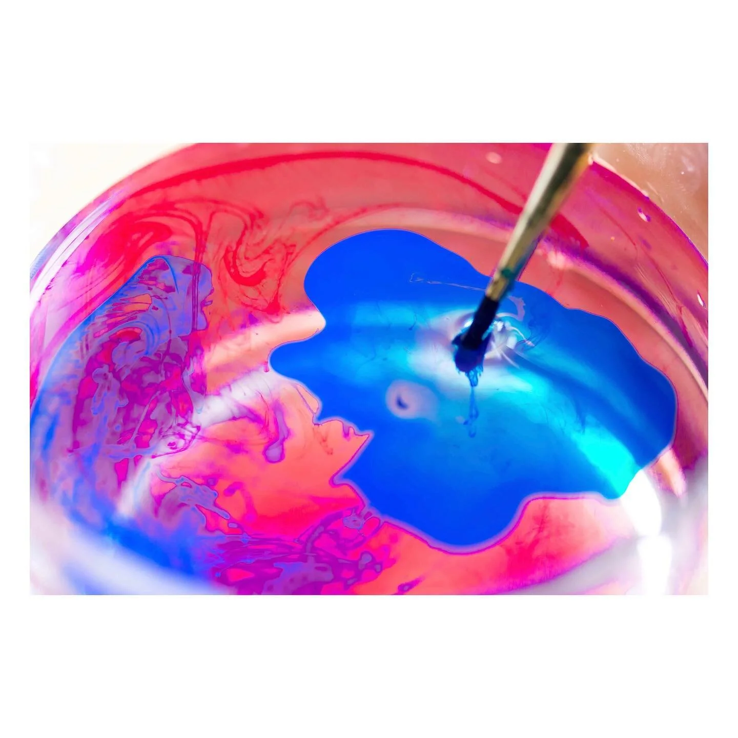Colored water art pre watercolor art