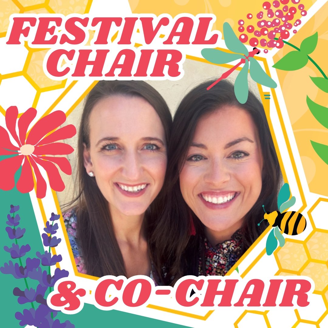 It's hard to believe that the fun is just around the corner! We want to highlight the AWESOME people who help make the South Carolina Festival of Flowers happen, starting with our Festival Chair, Jessica Garcia, and her Co-Chair, Cady Nell Keener! 🐝