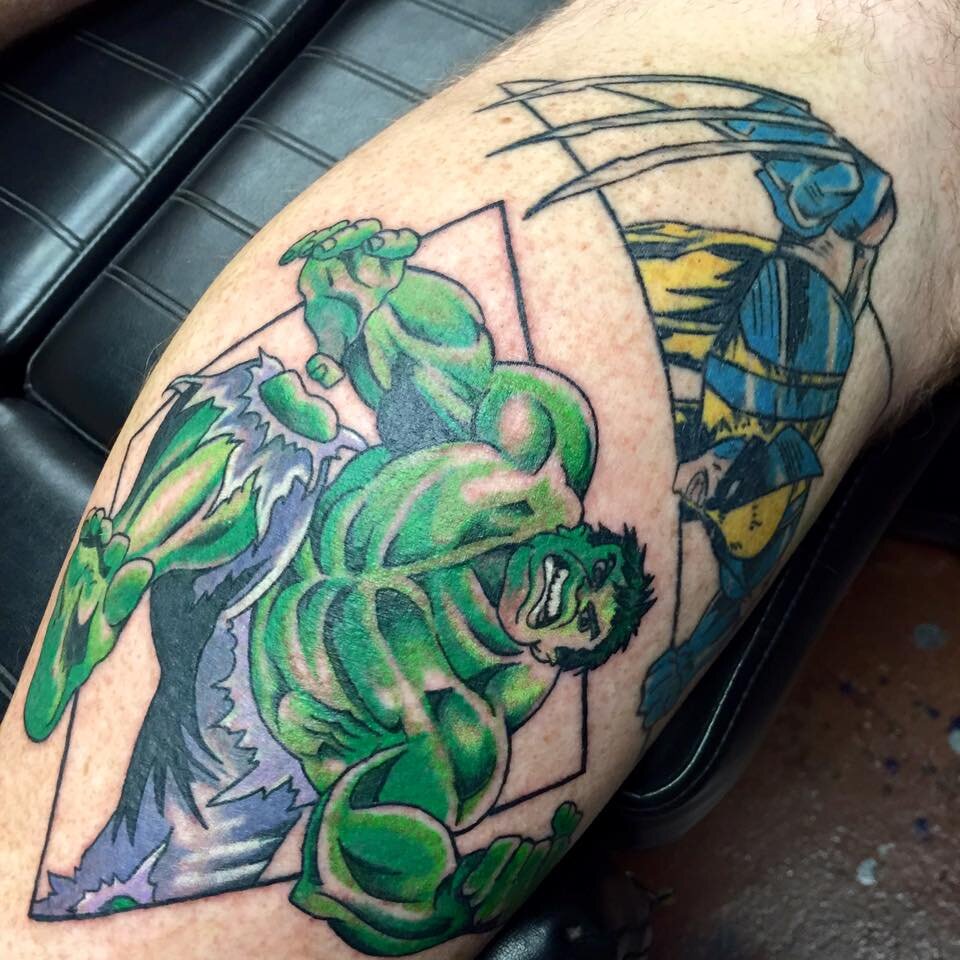 100 Incredible Hulk Tattoos for Men [2024 Inspiration Guide] | Hulk tattoo,  Marvel tattoos, White tattoo