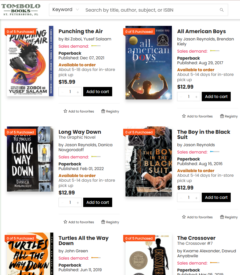 Books for Kids in the Justice System