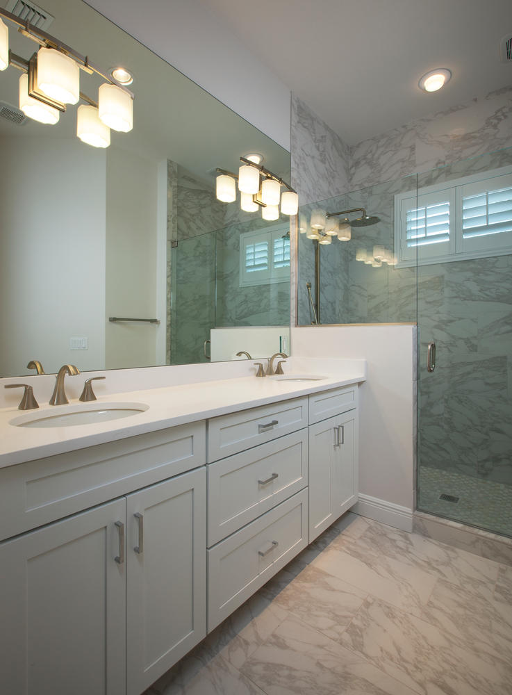 Bathroom in Pearl Street Cottage New Construction by Nease