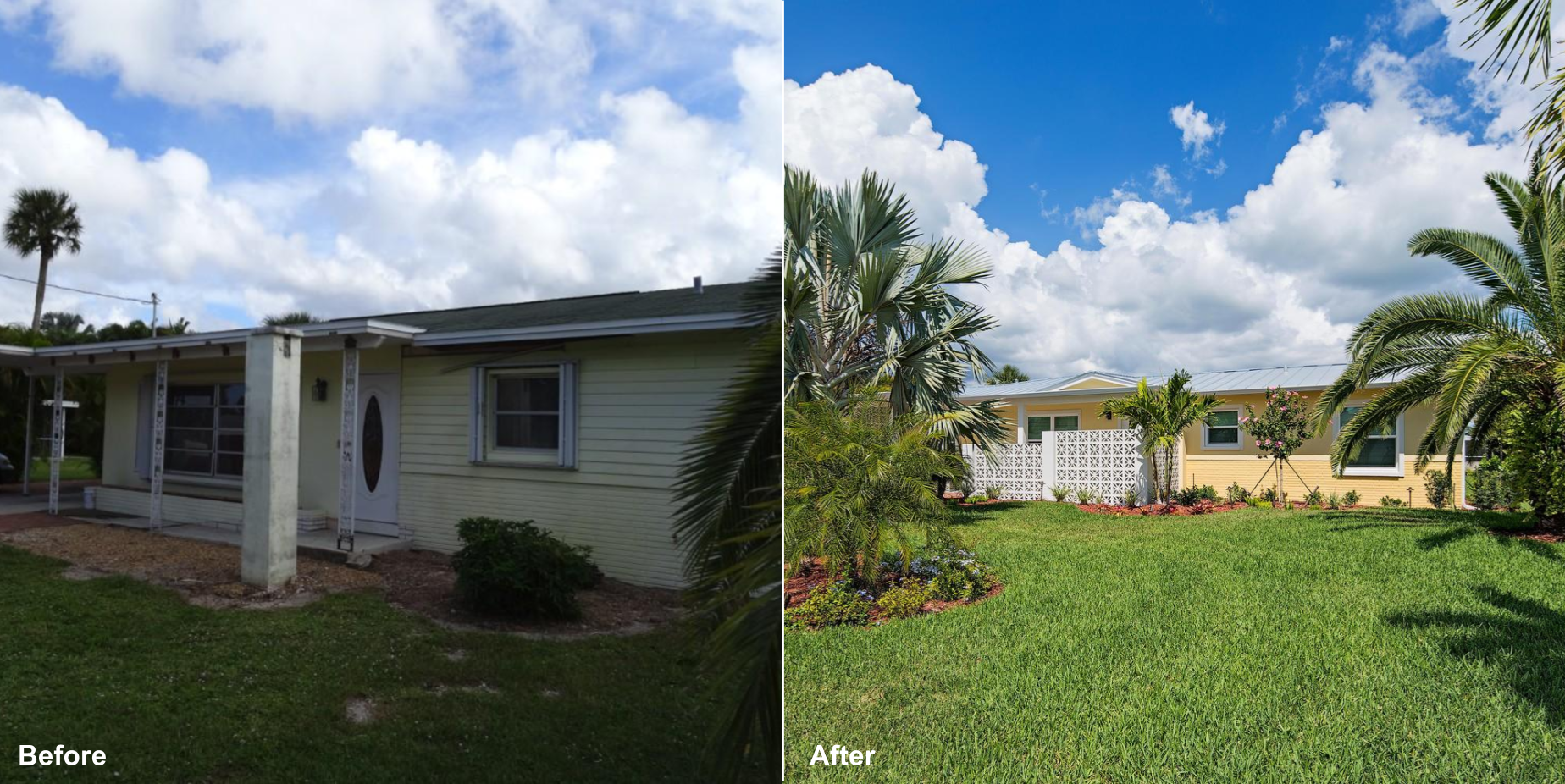 3 Clearview Front of House Before and After.png