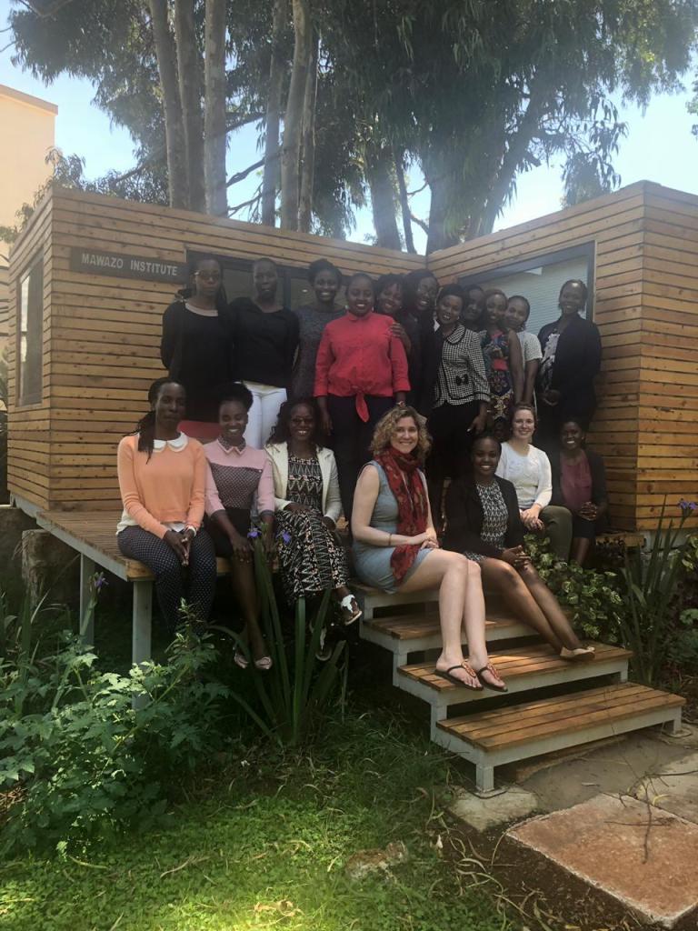 Working with the amazing Mawazo Fellows in Nairobi.