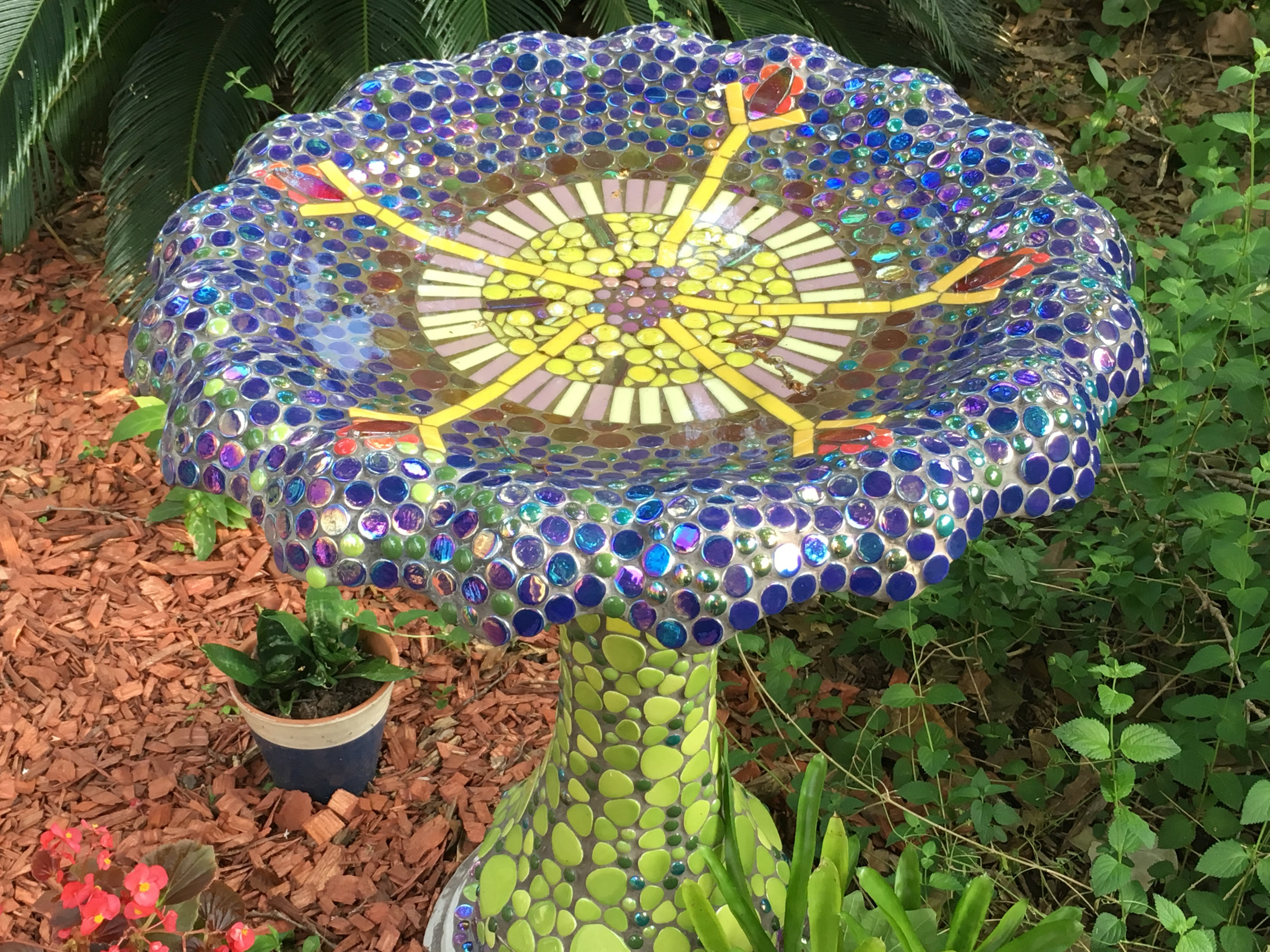 Garden Bird Bath