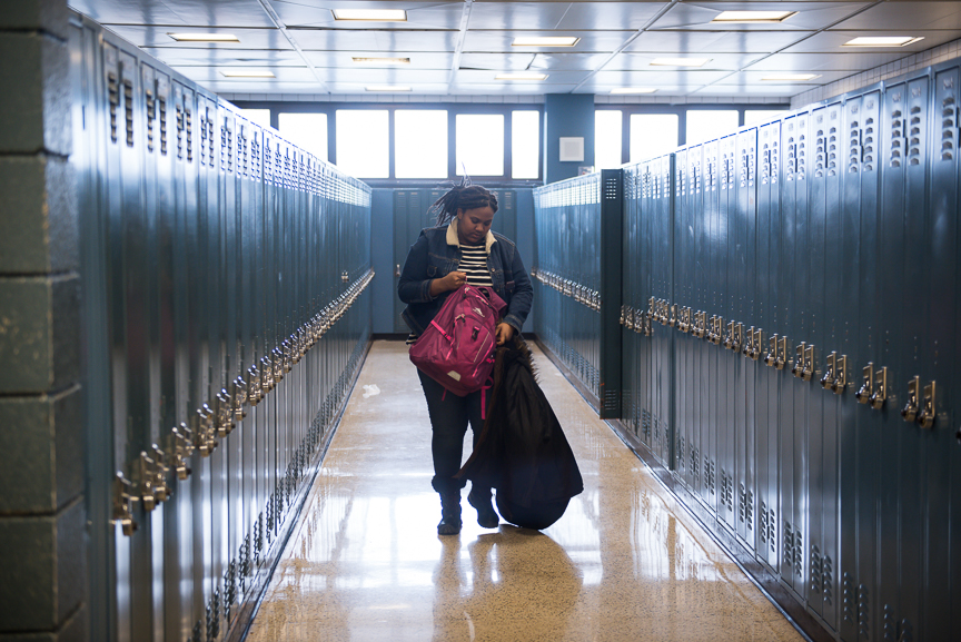 Even after losing her mother and becoming homeless, Monet Spencer continued to make it to classes at Brashear High School. She was recently accepted to Carlow University.