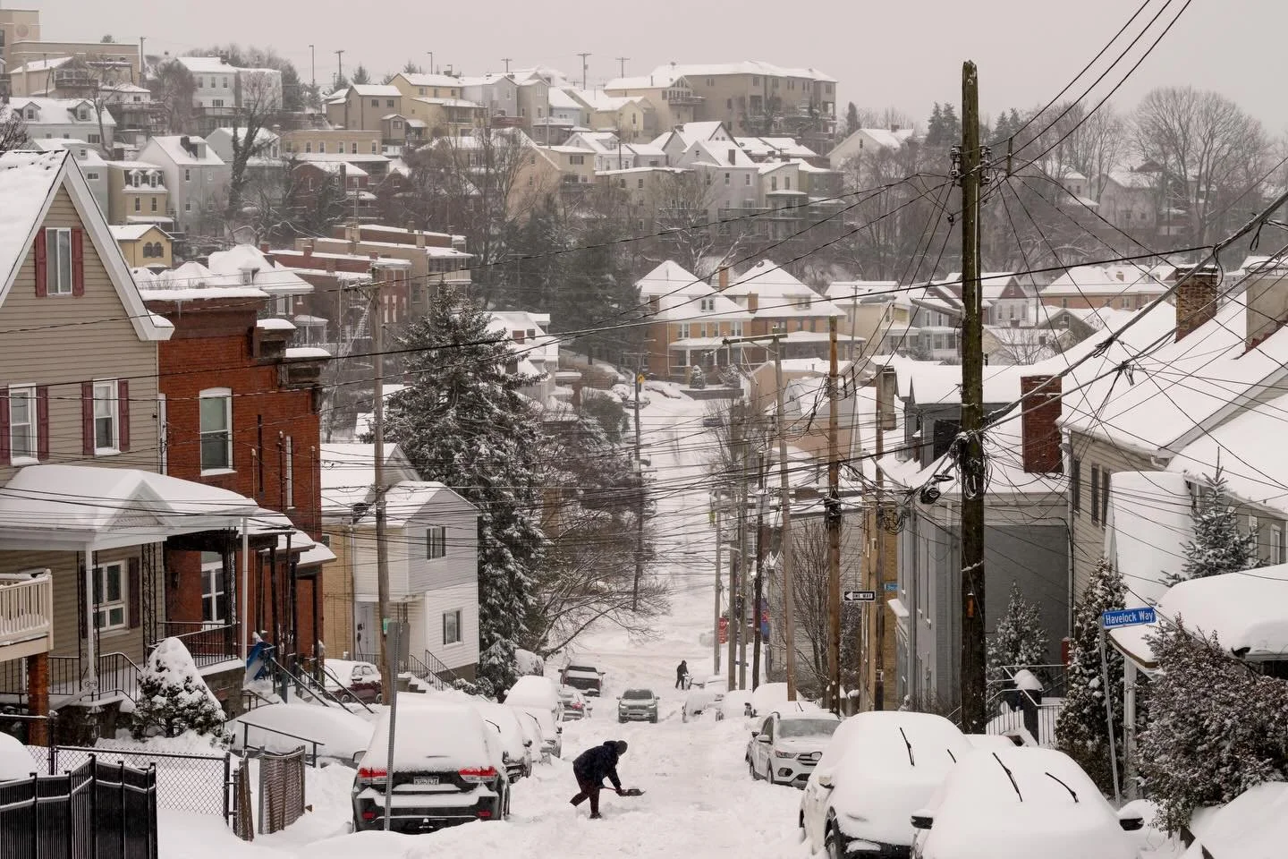 Coverage of this weekend&rsquo;s winter storm in Pittsburgh for @bloomberg, as heavy snow and ice swept across much of the United States.