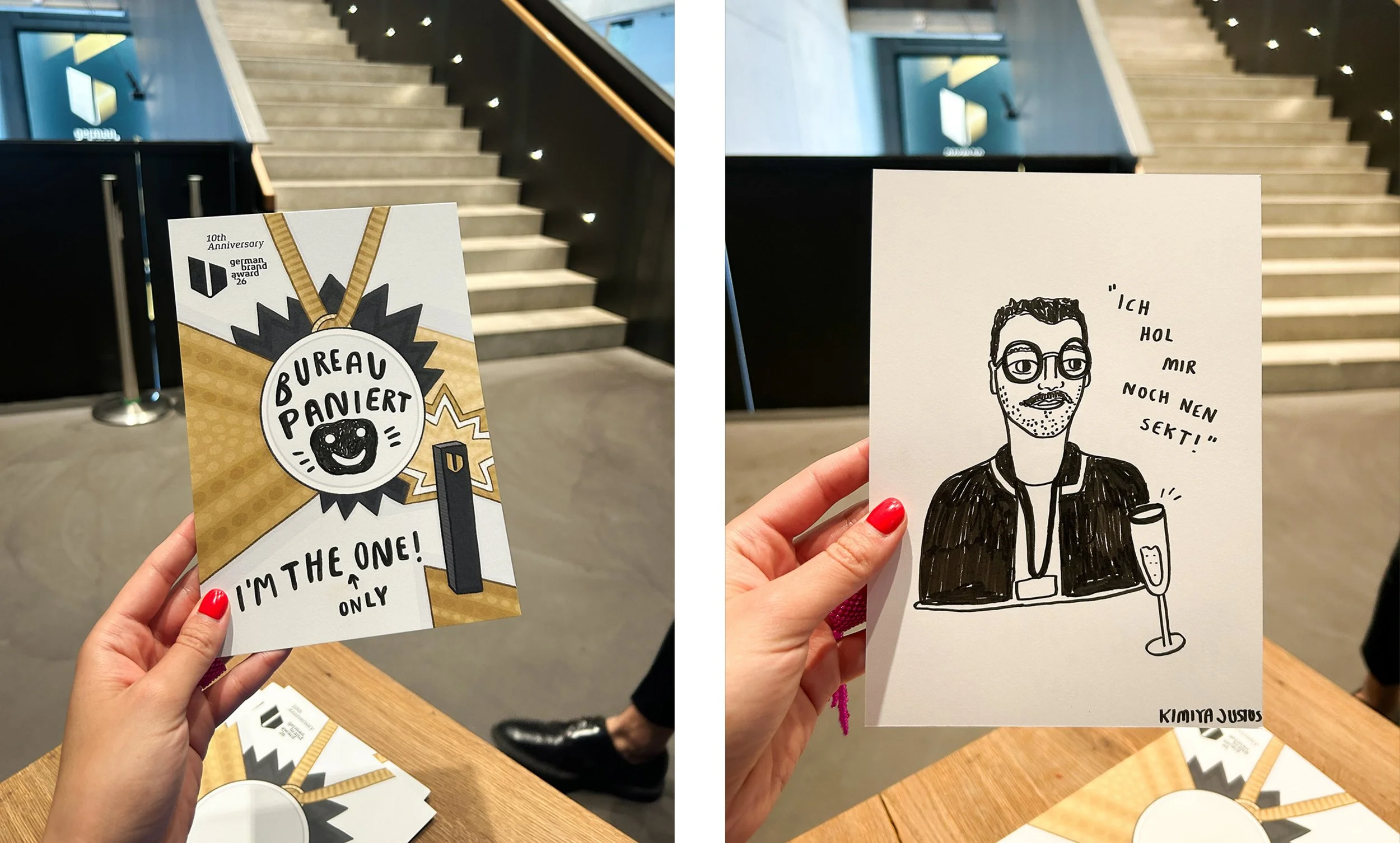 Kimiya-Justus-illustration-Live-Zeichnen-Event-Typografie-GermanBrandAward-Preisverleihung-Brand-Design-Medaille-Berlin-Drawing-2026